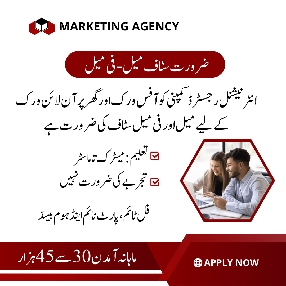 Limited Jobs Facebook ad: Marketing Agency