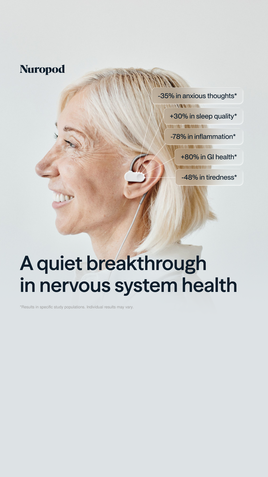 Nuropod Facebook ad