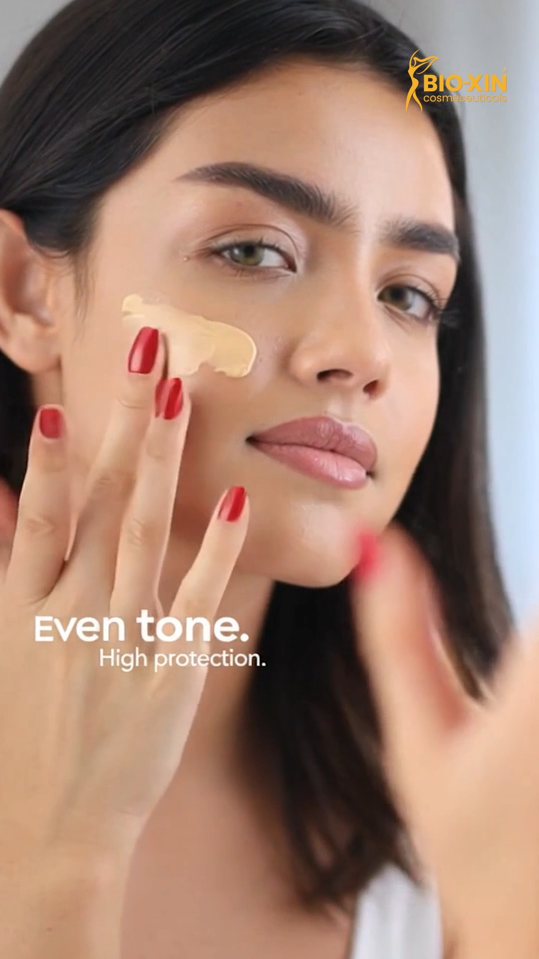Bio-Xin Cosmeceuticals Facebook ad: বাইরে যাবেন? স্কিন প্রোটেকশন + ফ্ললেস লুক-একসাথে নিন!