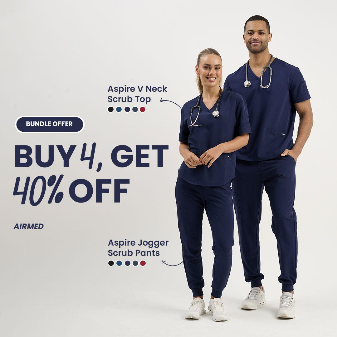 Airmed Scrubs Facebook ad