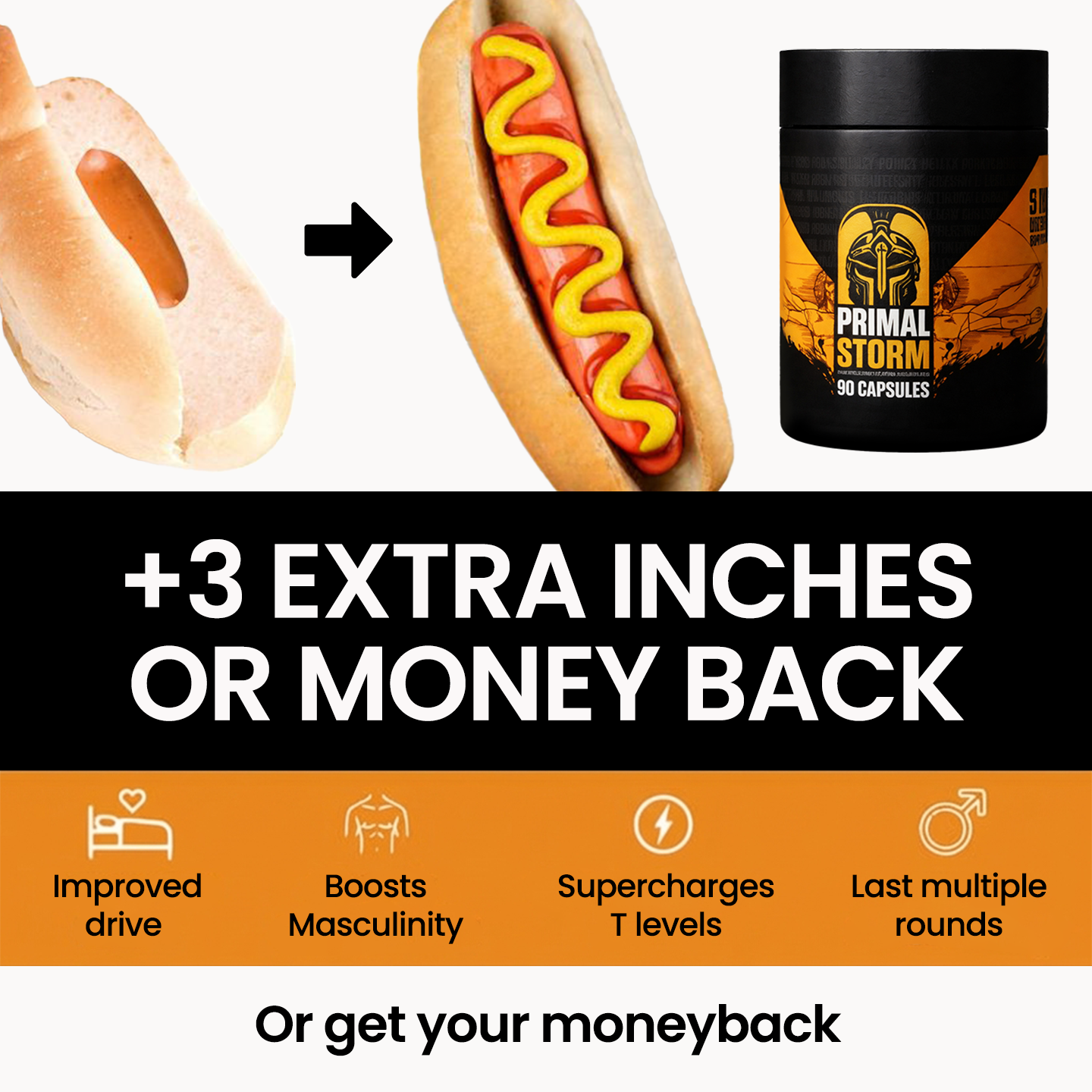 Primal Storm Facebook ad