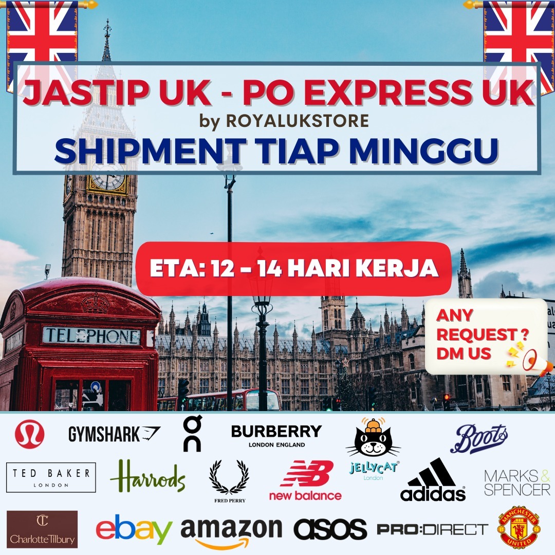 RoyalukStore Facebook ad: Jastip/PO UK dan USA (1st Hand) Shipment Setiap…