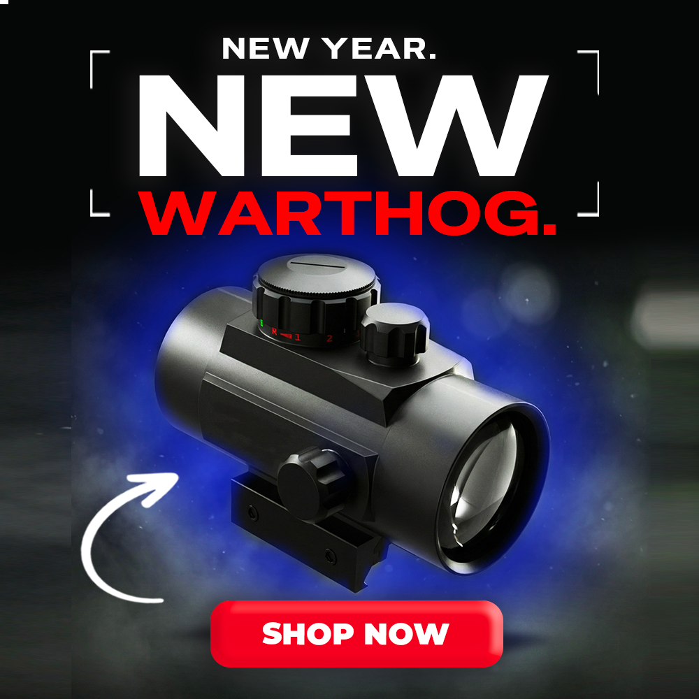 MCG Supply Co. Facebook ad: Start Nailin’ Targets Up To 400 Yards Out Day Or Night