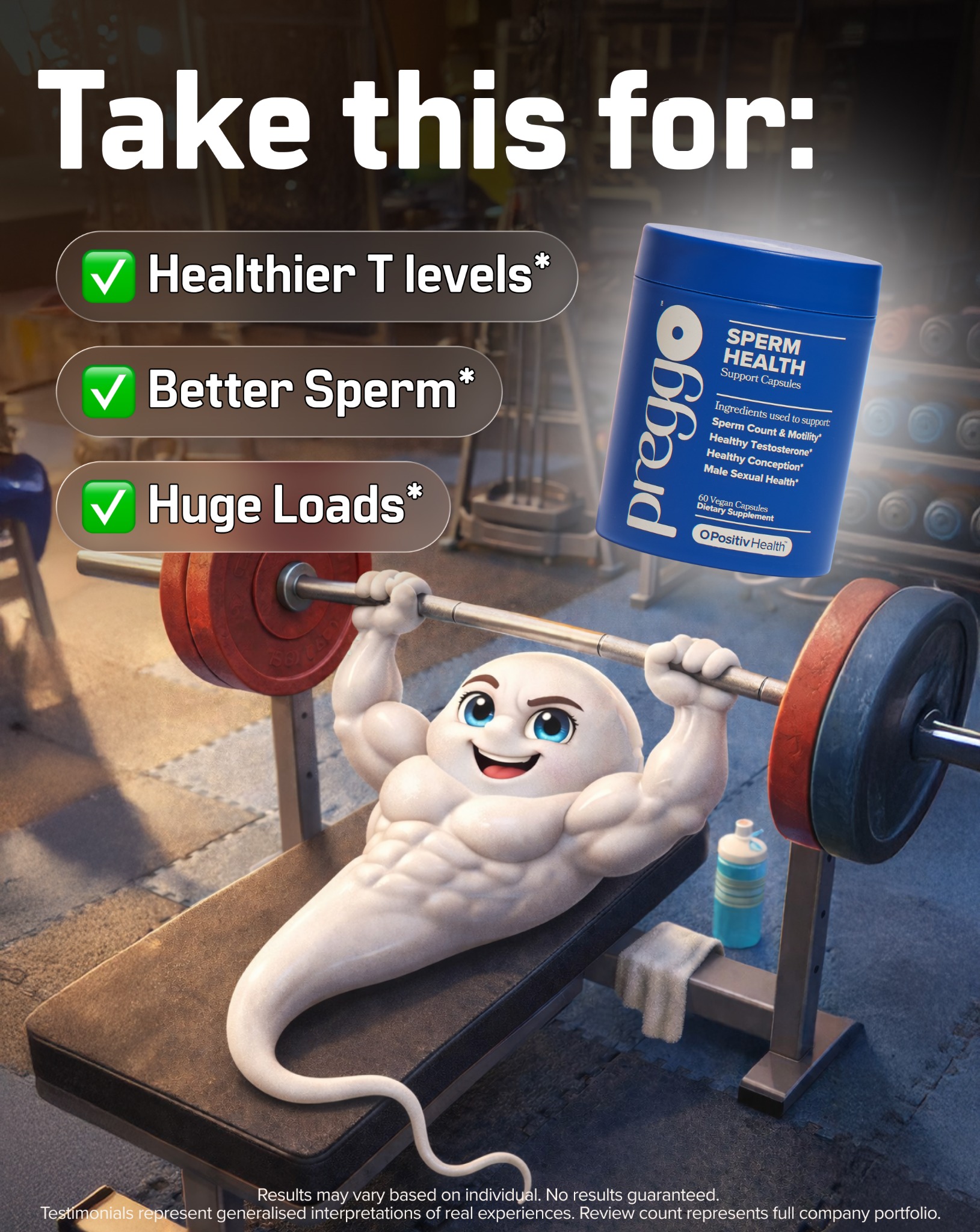 True Healthy Man Facebook ad