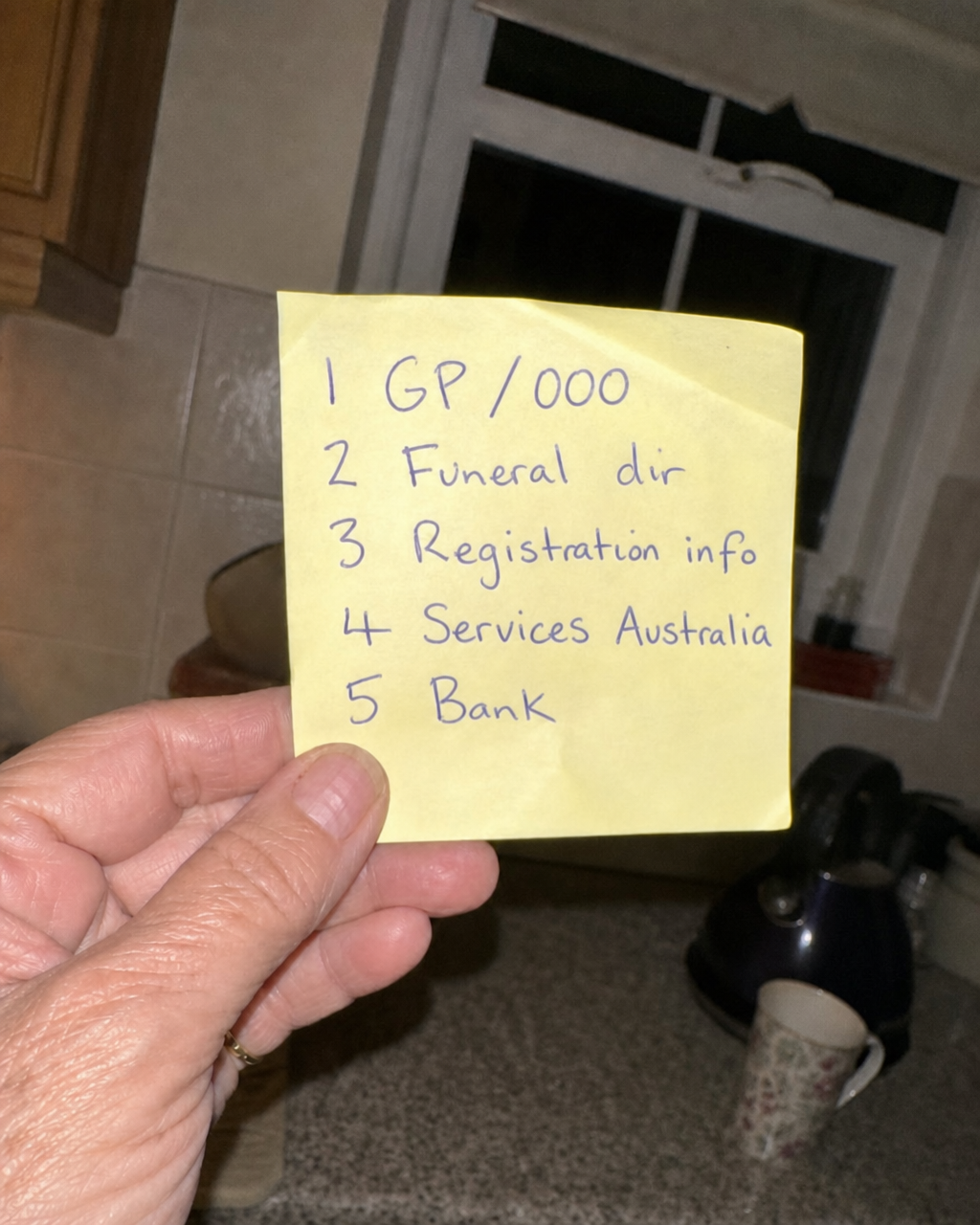 The Estate Kit Facebook ad: The 5 calls your children will have to make, in order