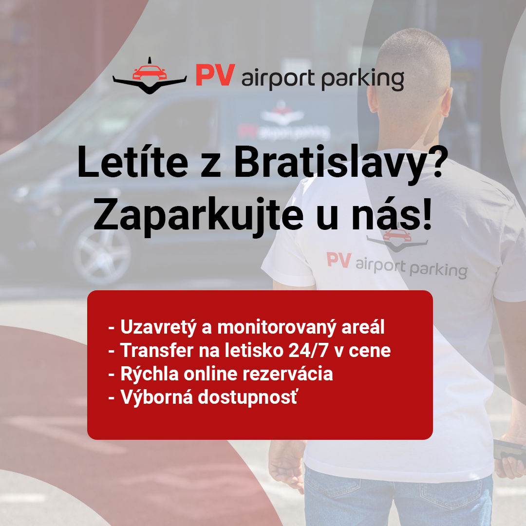 PV Airport Parking Bratislava Facebook ad from Jun 22, 2026