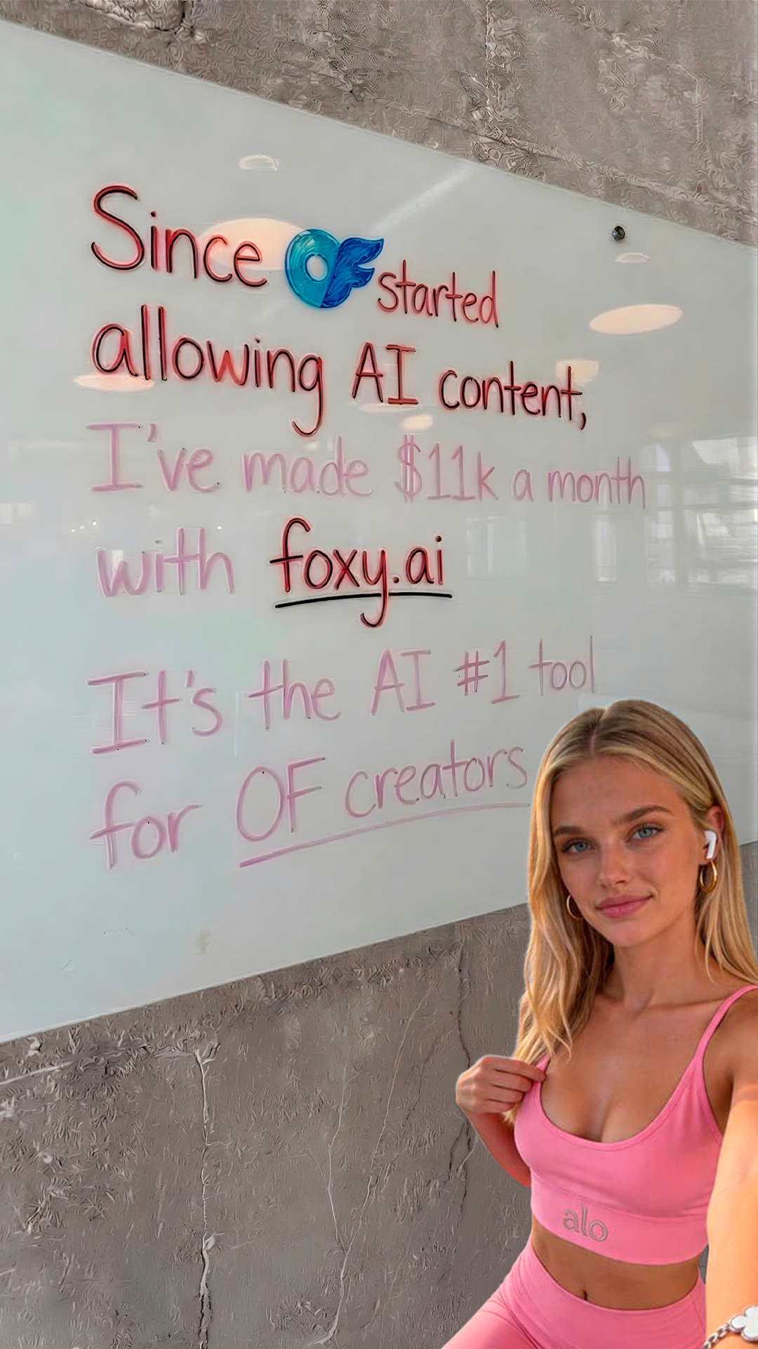 Foxy.ai Facebook ad