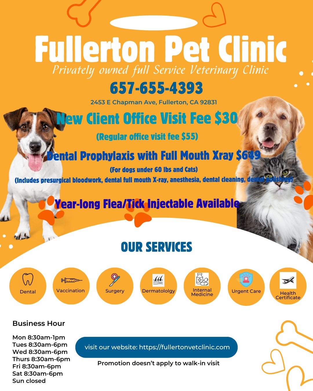 fullertonpetclinic Facebook ad: Looking for a vet you can trust?