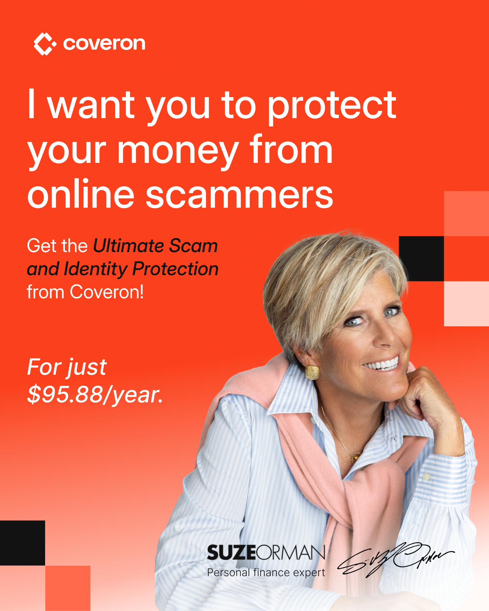 Suze Orman Facebook ad