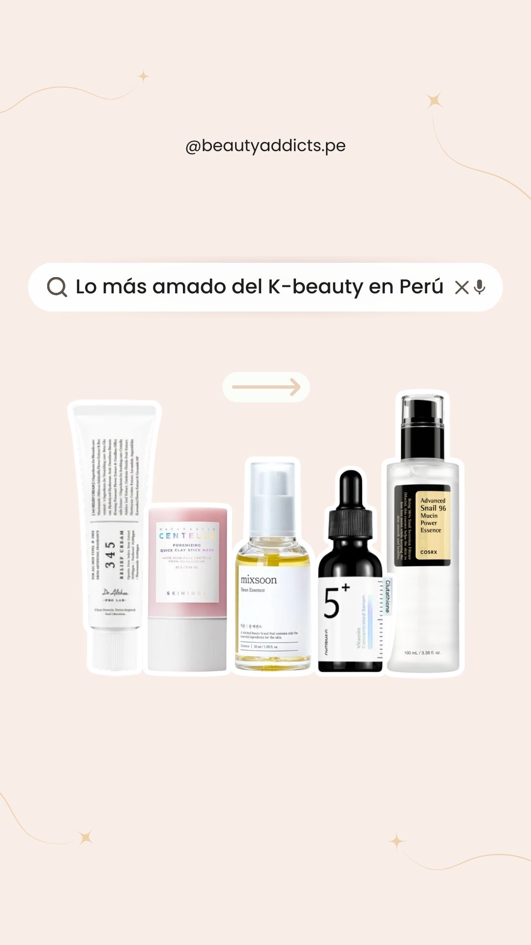 Beauty Addicts Facebook ad