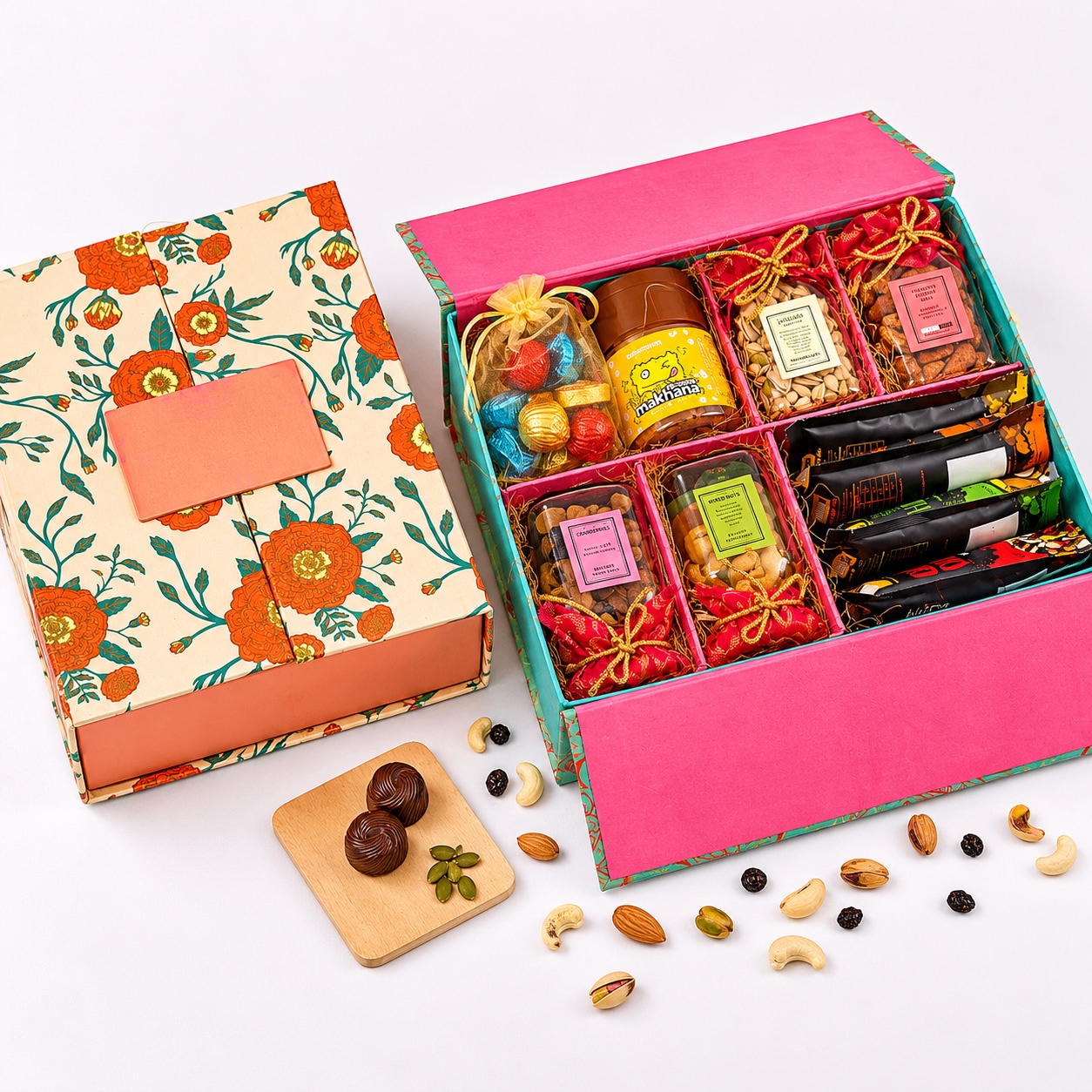 GoingNuts Facebook ad: This Raksha Bandhan, don't just send a gift-send…