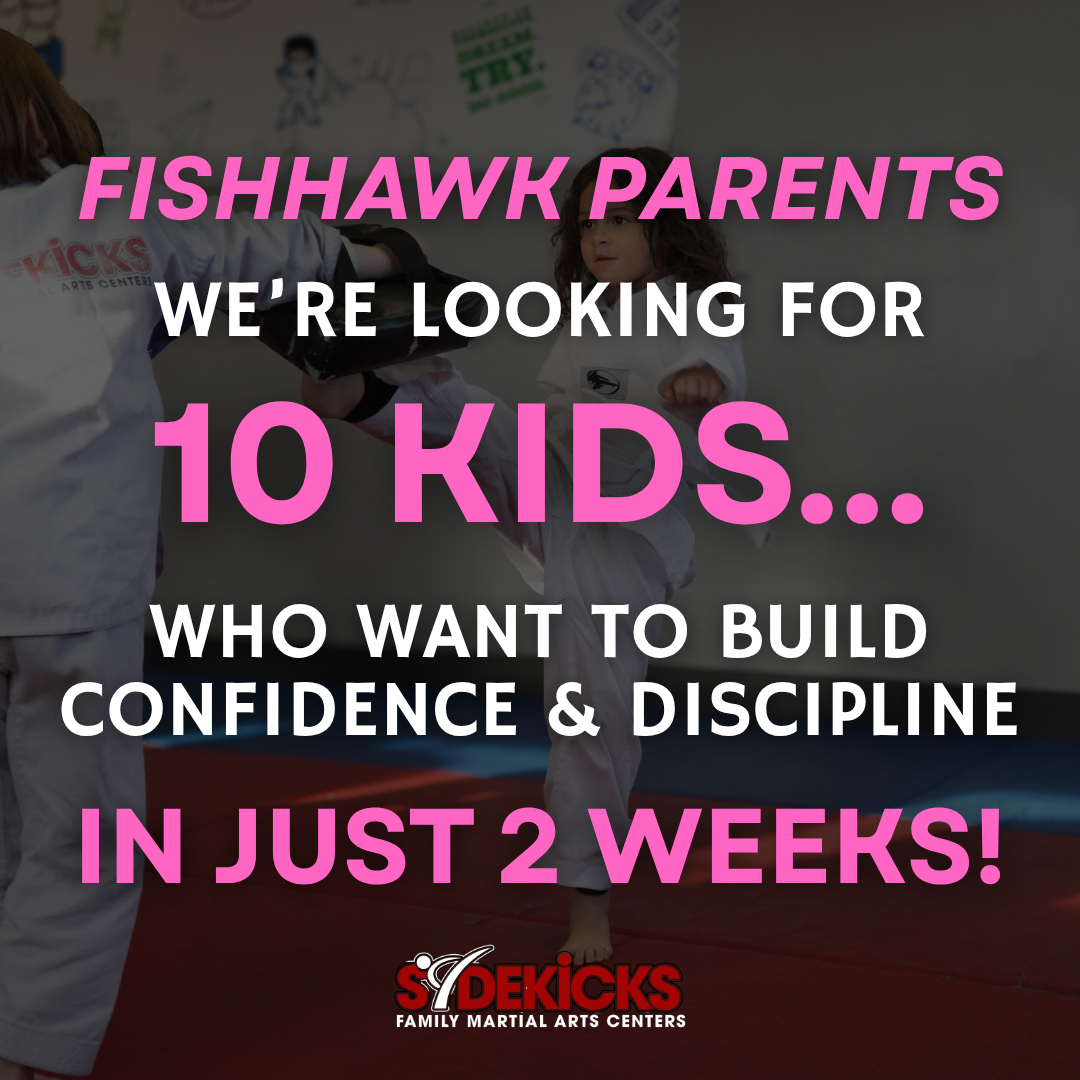 Sidekicks Family Martial Arts Center Facebook ad