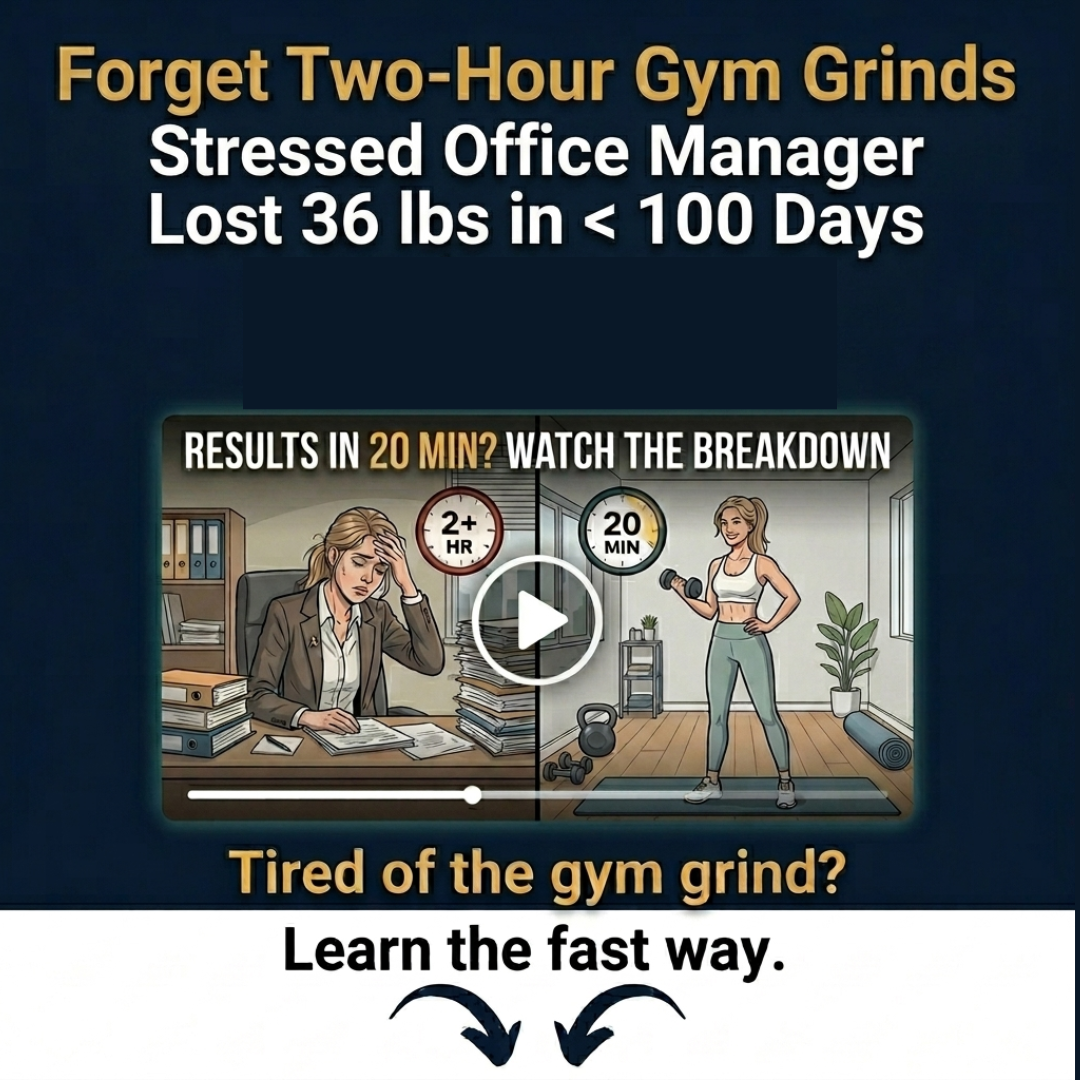ππππππ½π Facebook ad: Busy and sedentary office manager gets drops 30+ lbs