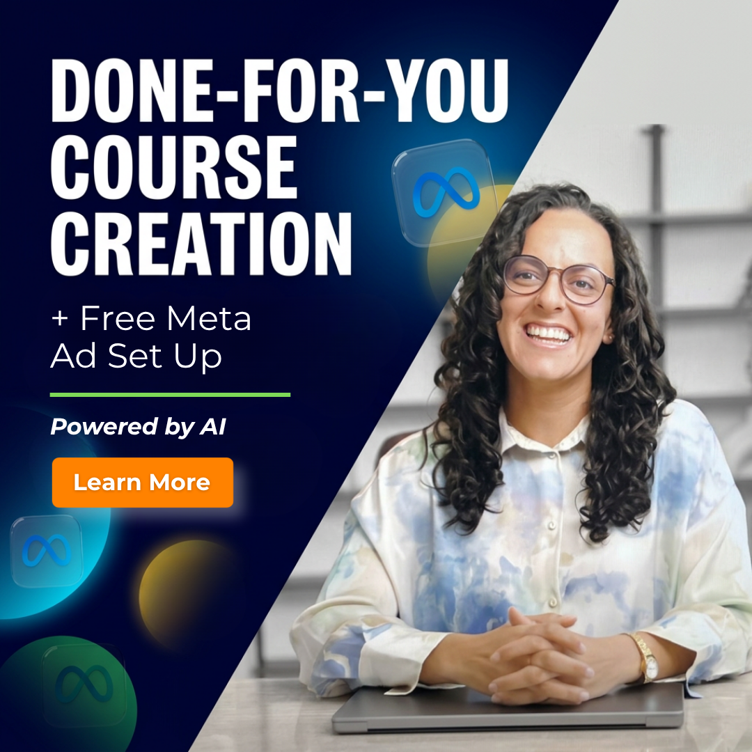Grow My Course Facebook ad: ATTENTION Coaches & Experts! Done-For-You AI-Powered…