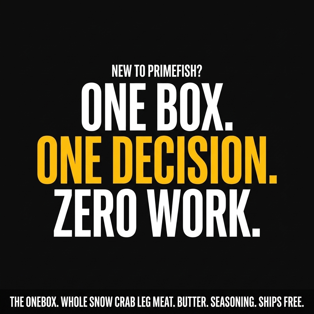PrimeFish Seafood Co. Facebook ad