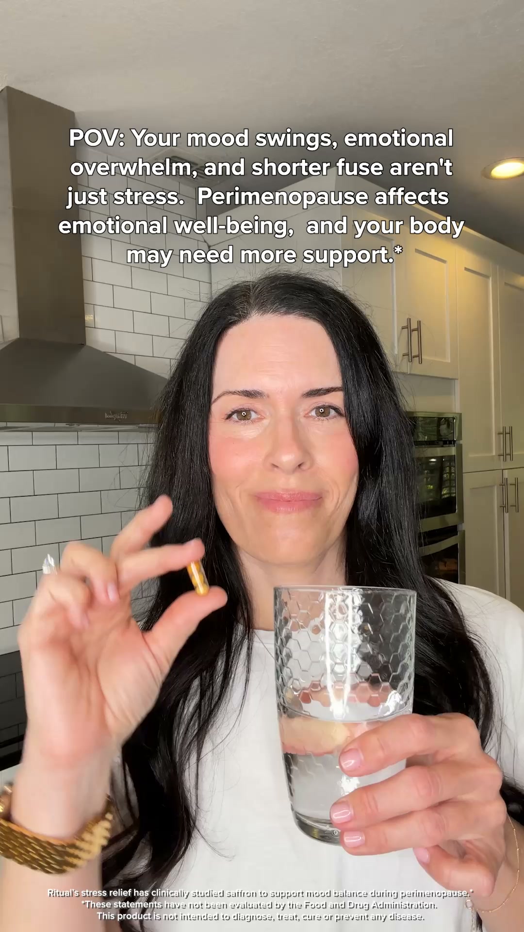 Ritual Facebook ad: Less Stress.All Day Long