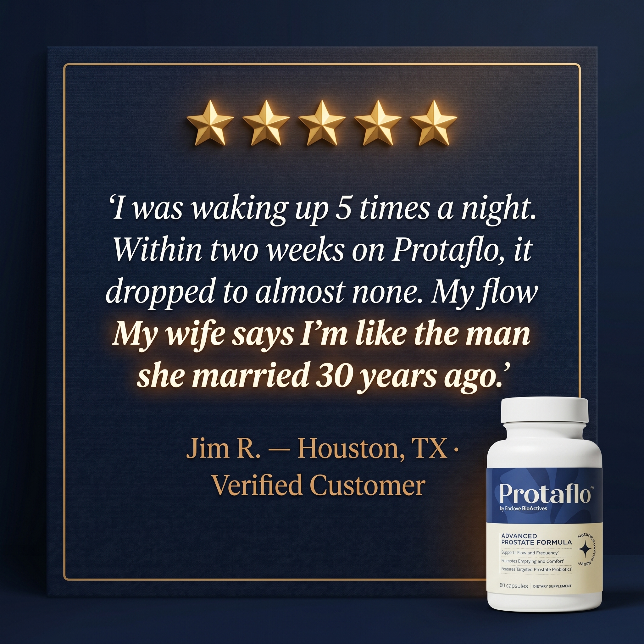 Protaflo Facebook ad