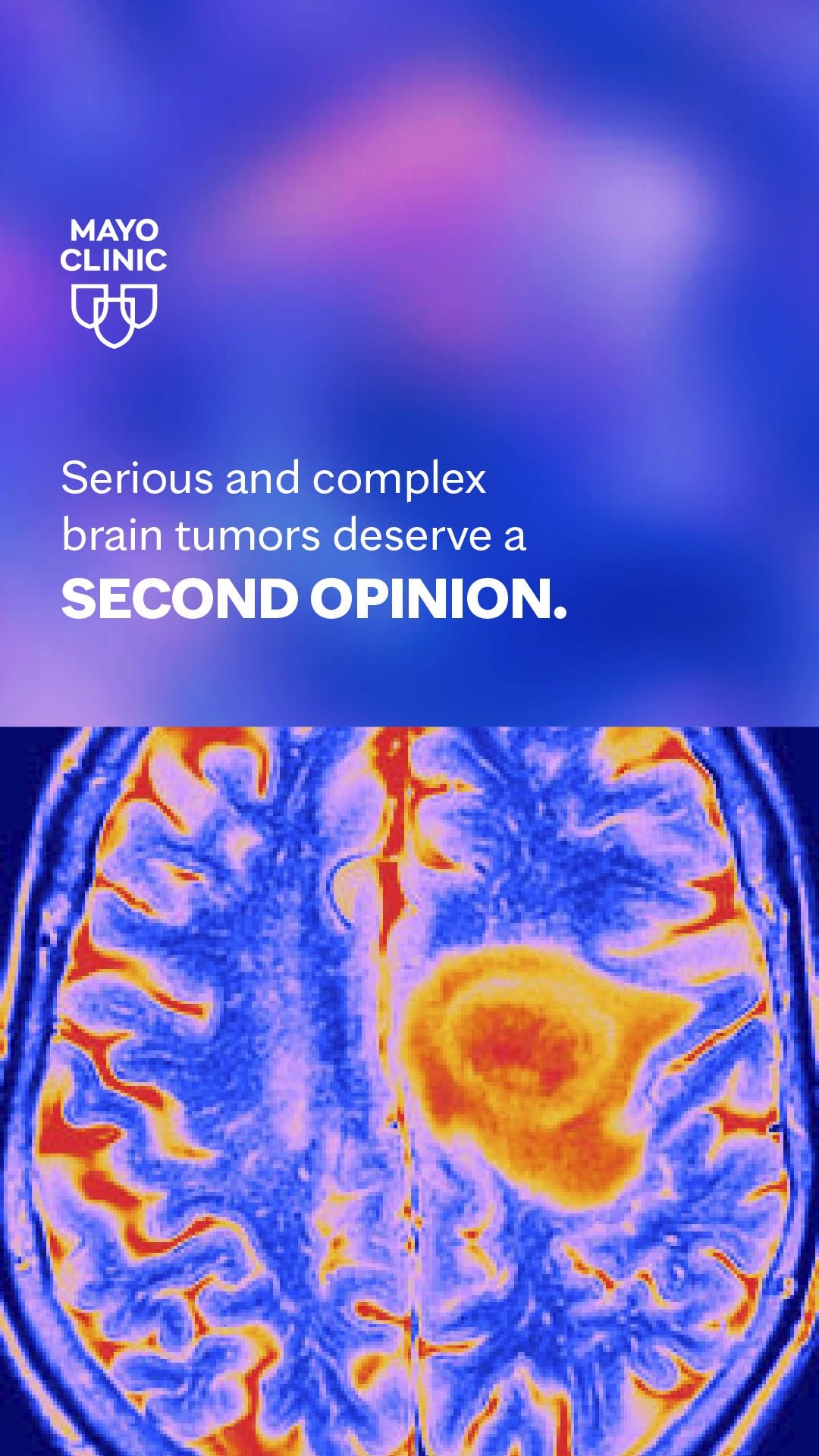 Mayo Clinic Facebook ad