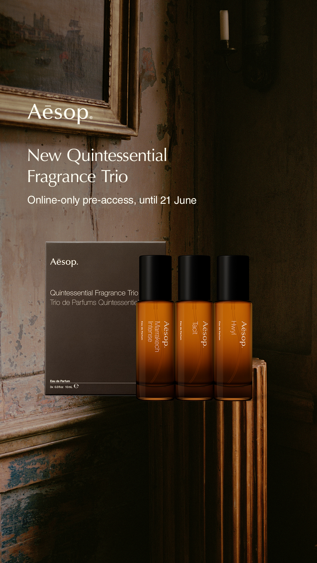 Aesop Facebook ad
