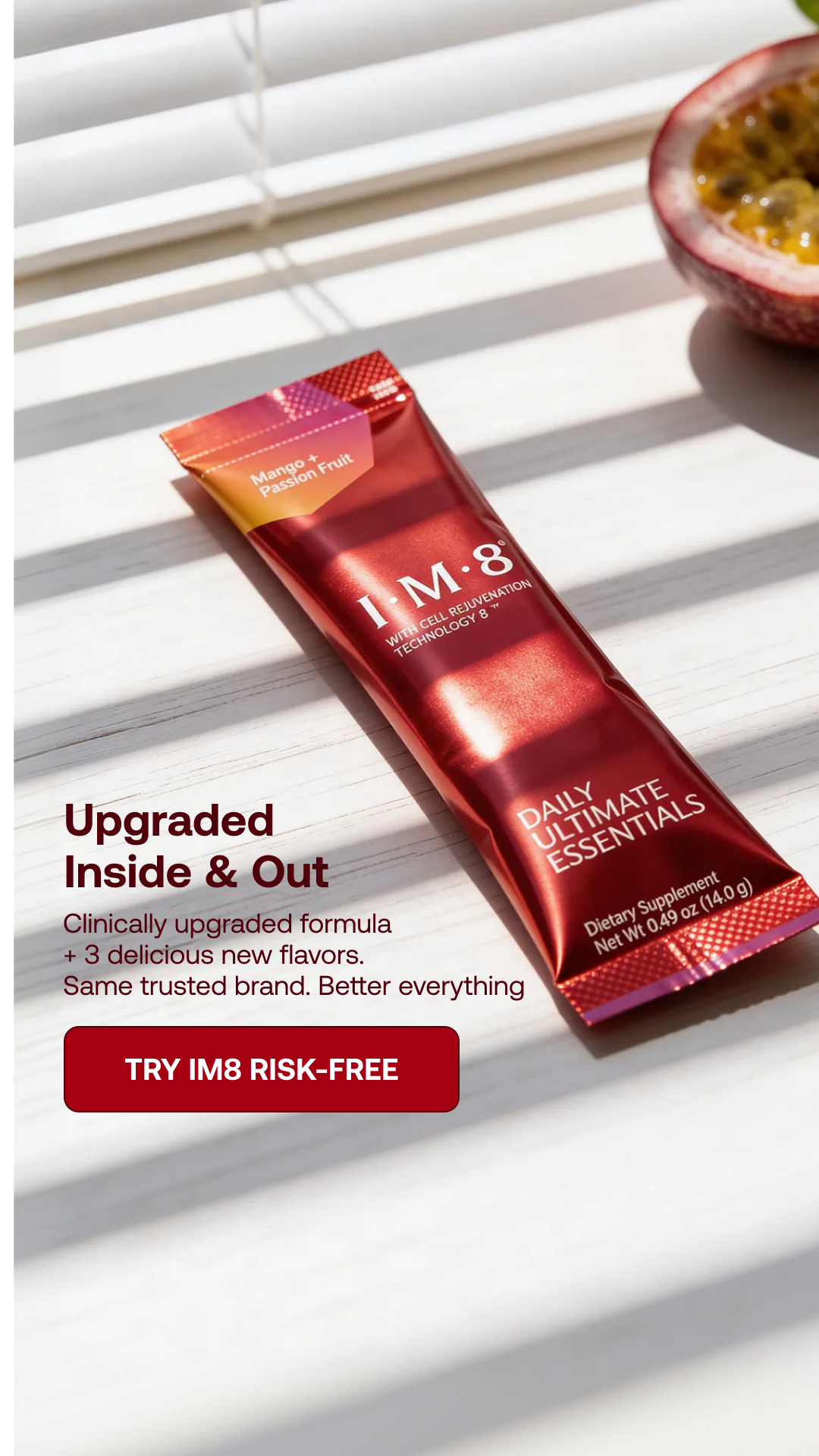 IM8 Health Facebook ad