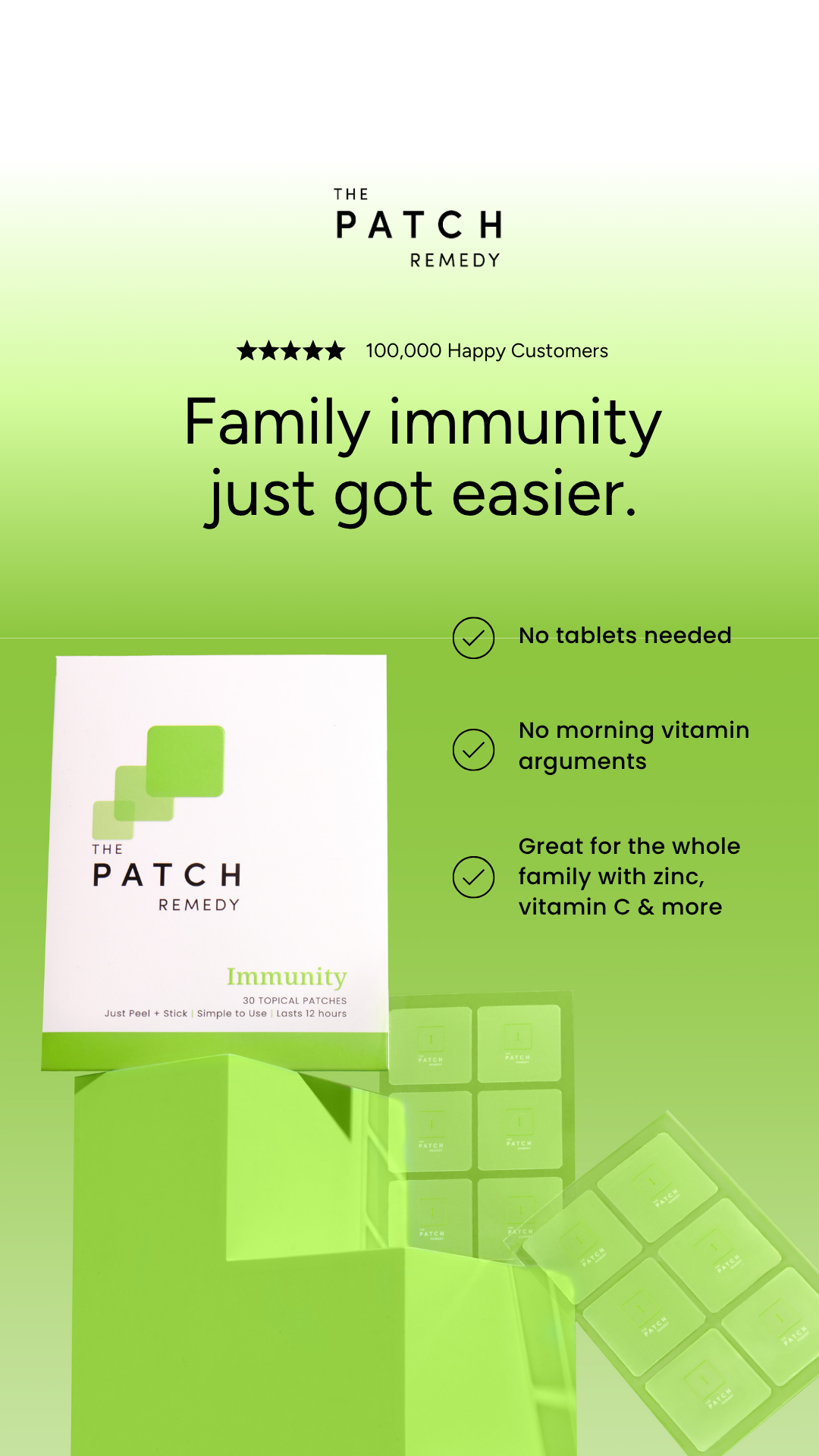 The Patch Remedy Facebook ad
