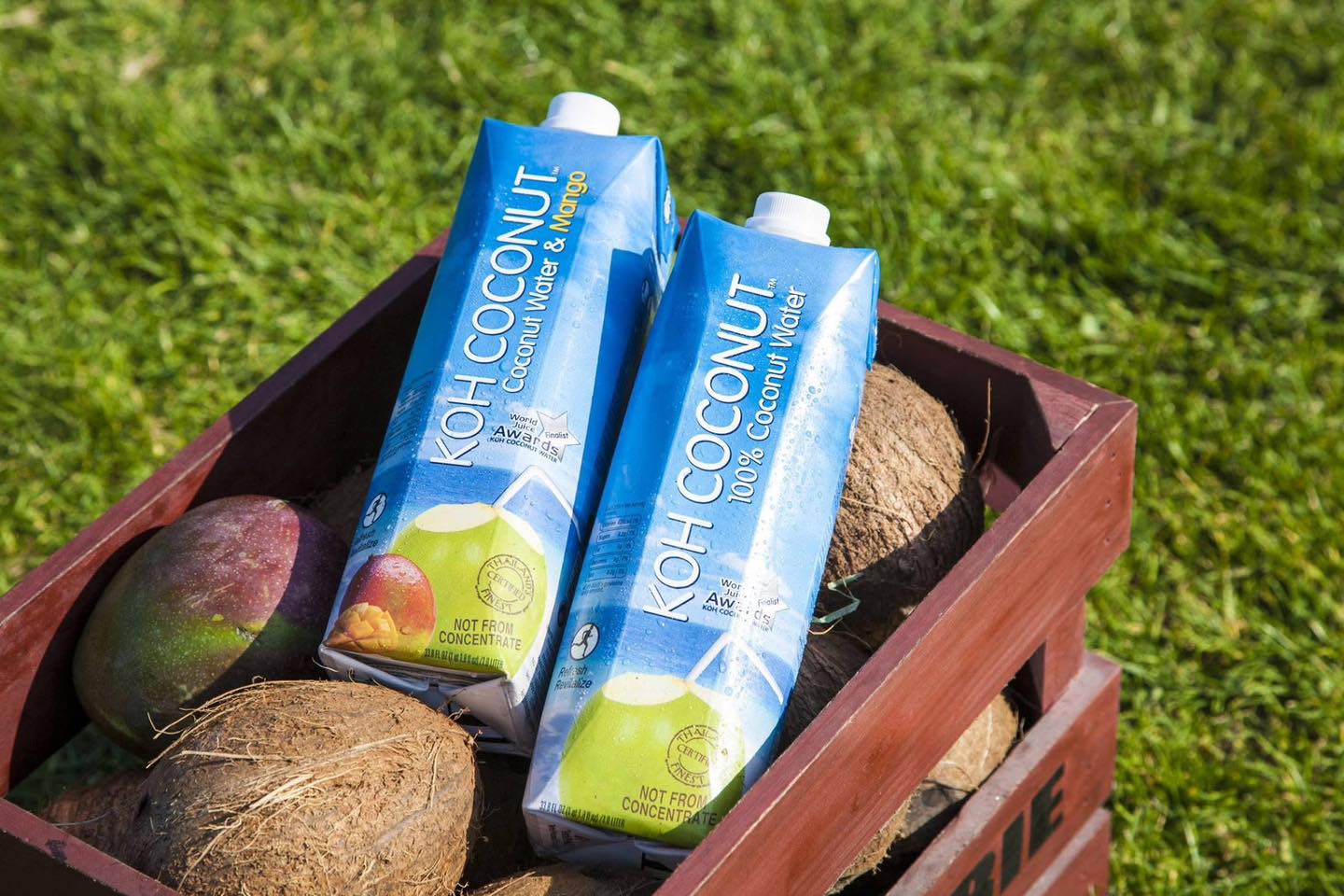 KOH Coconut Water Ireland Facebook ad: Koh Benefits