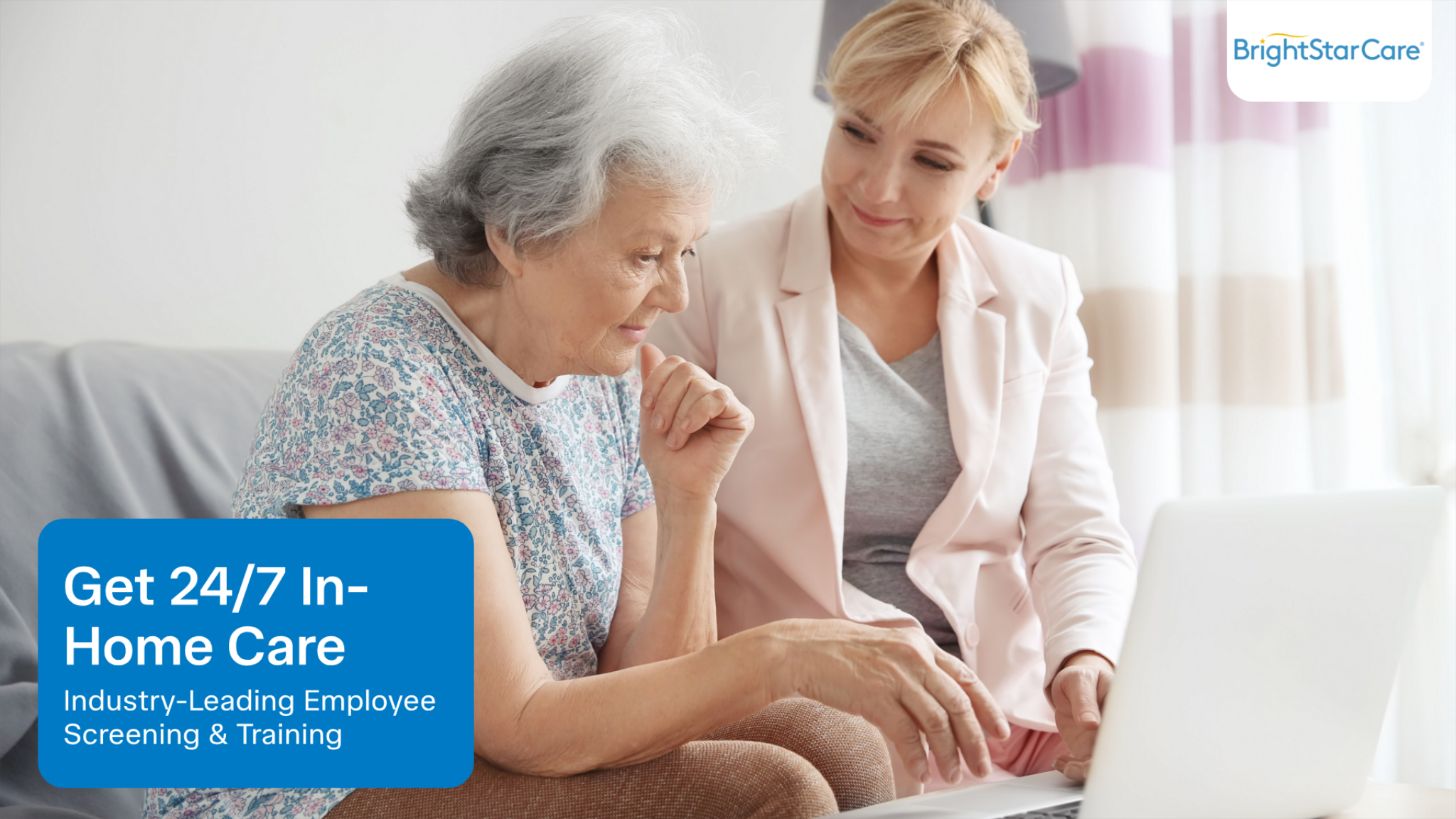 BrightStar Care of Hayward / Fremont Facebook ad: Call Us 24/7