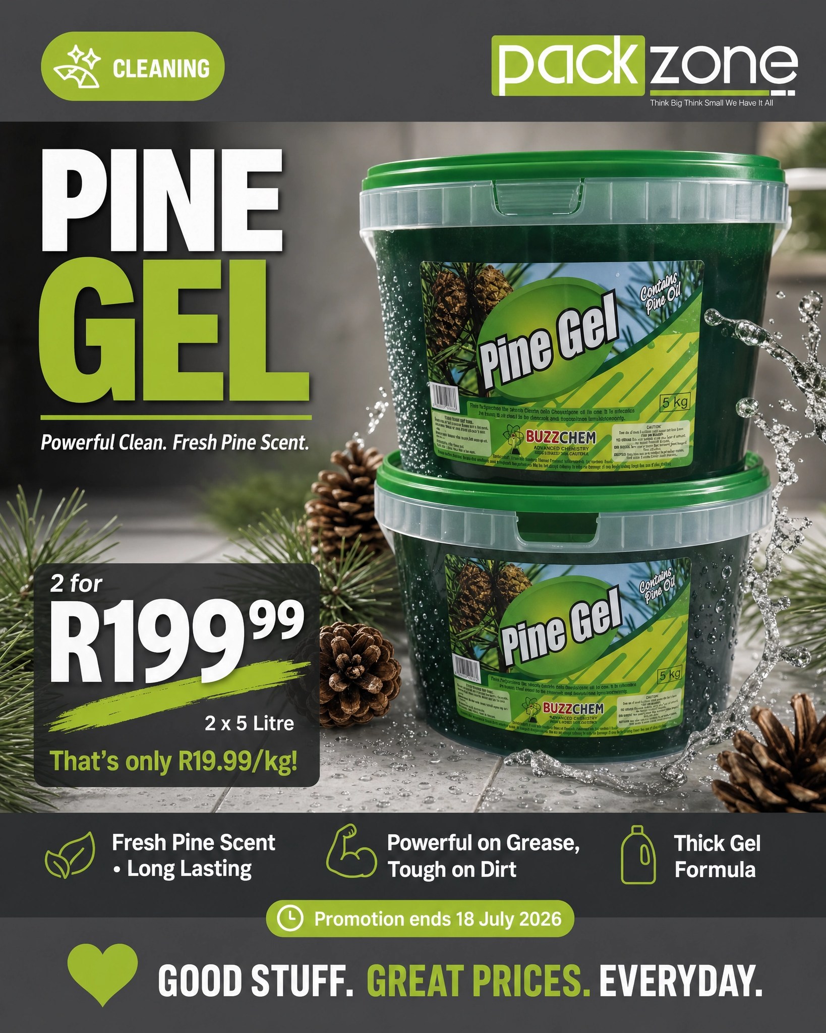 Packzone South Africa Facebook ad