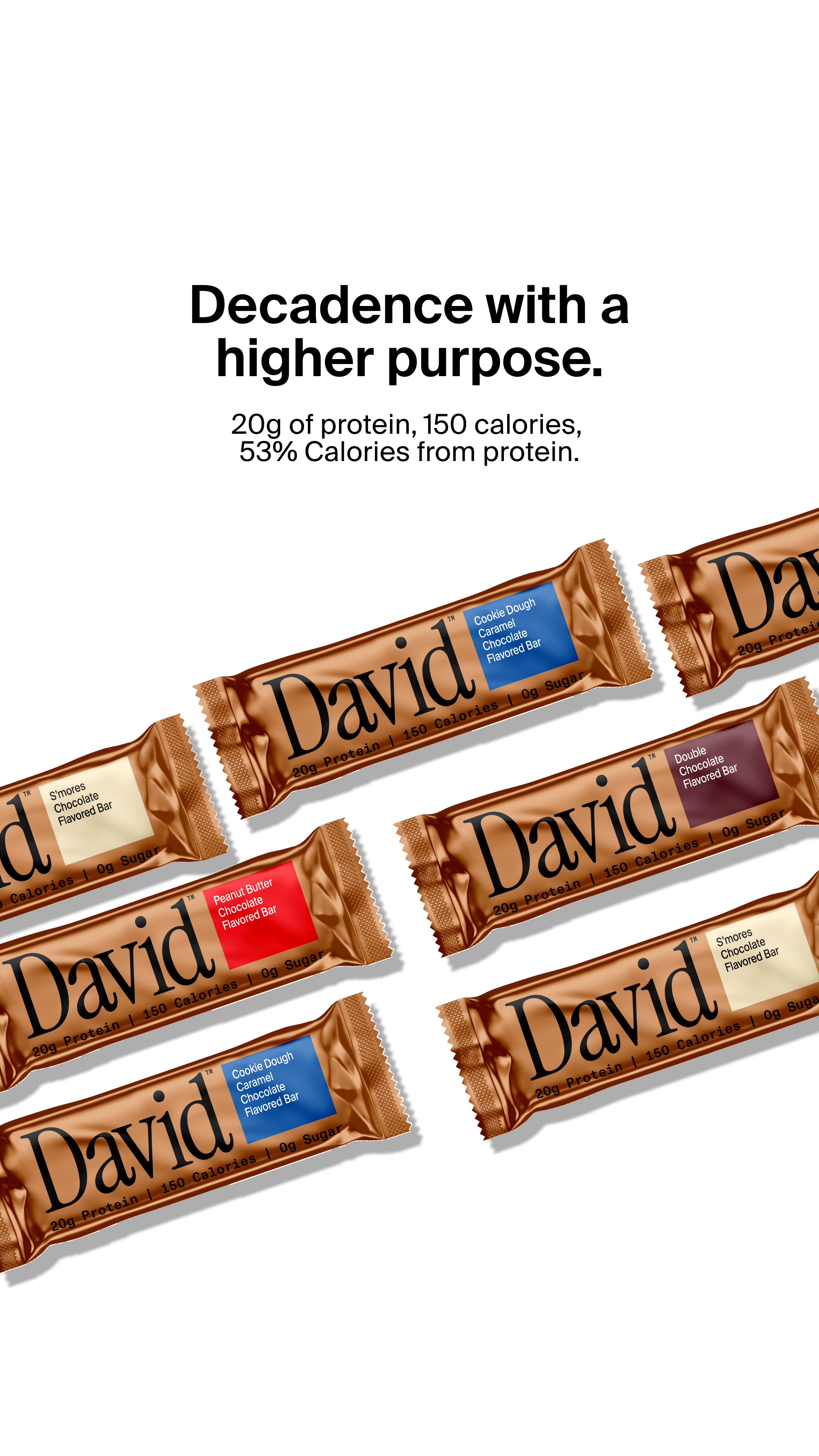 David Protein Facebook ad