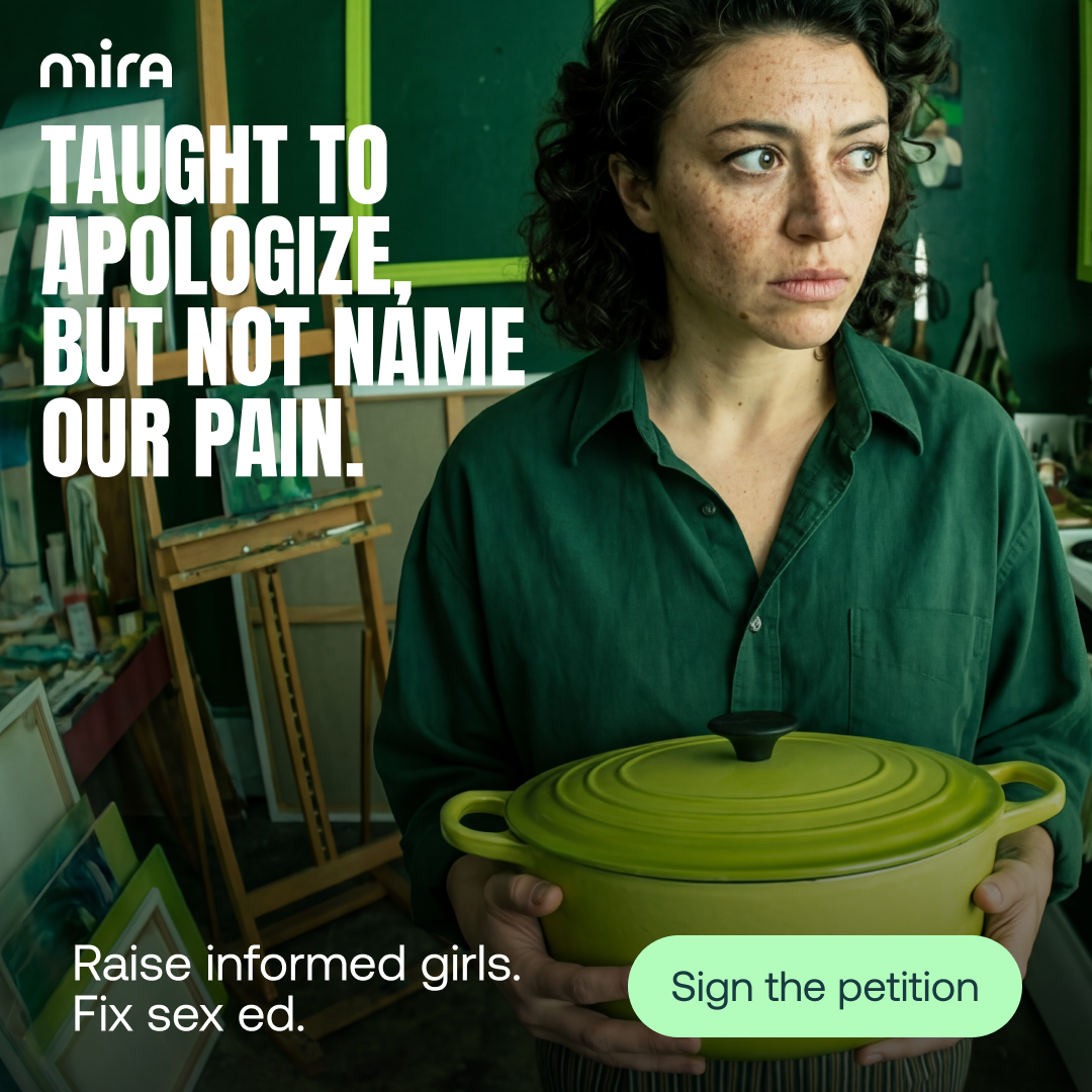 Mira Fertility Facebook ad