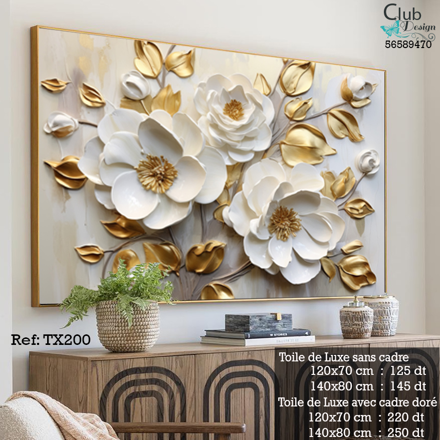 Club Design Facebook ad: Une nouvelle gamme des Tableaux en Toile de…