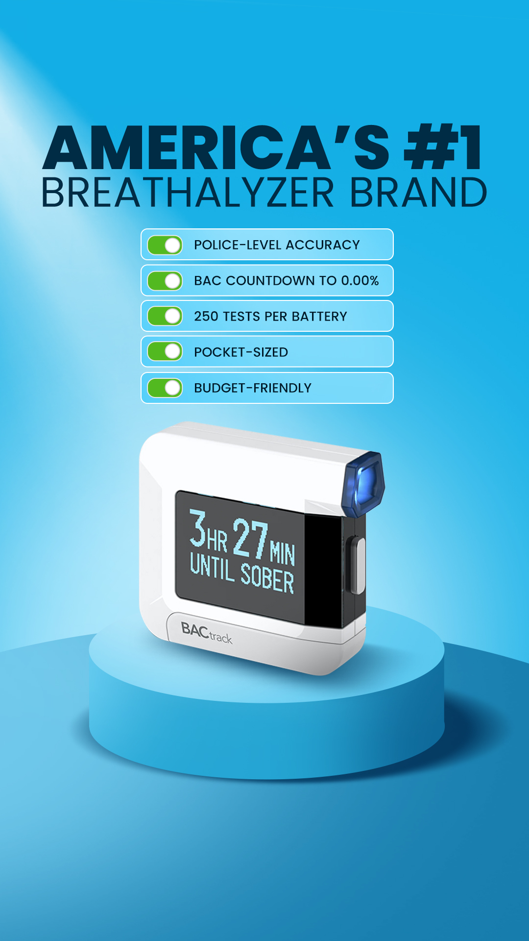 BACtrack Facebook ad