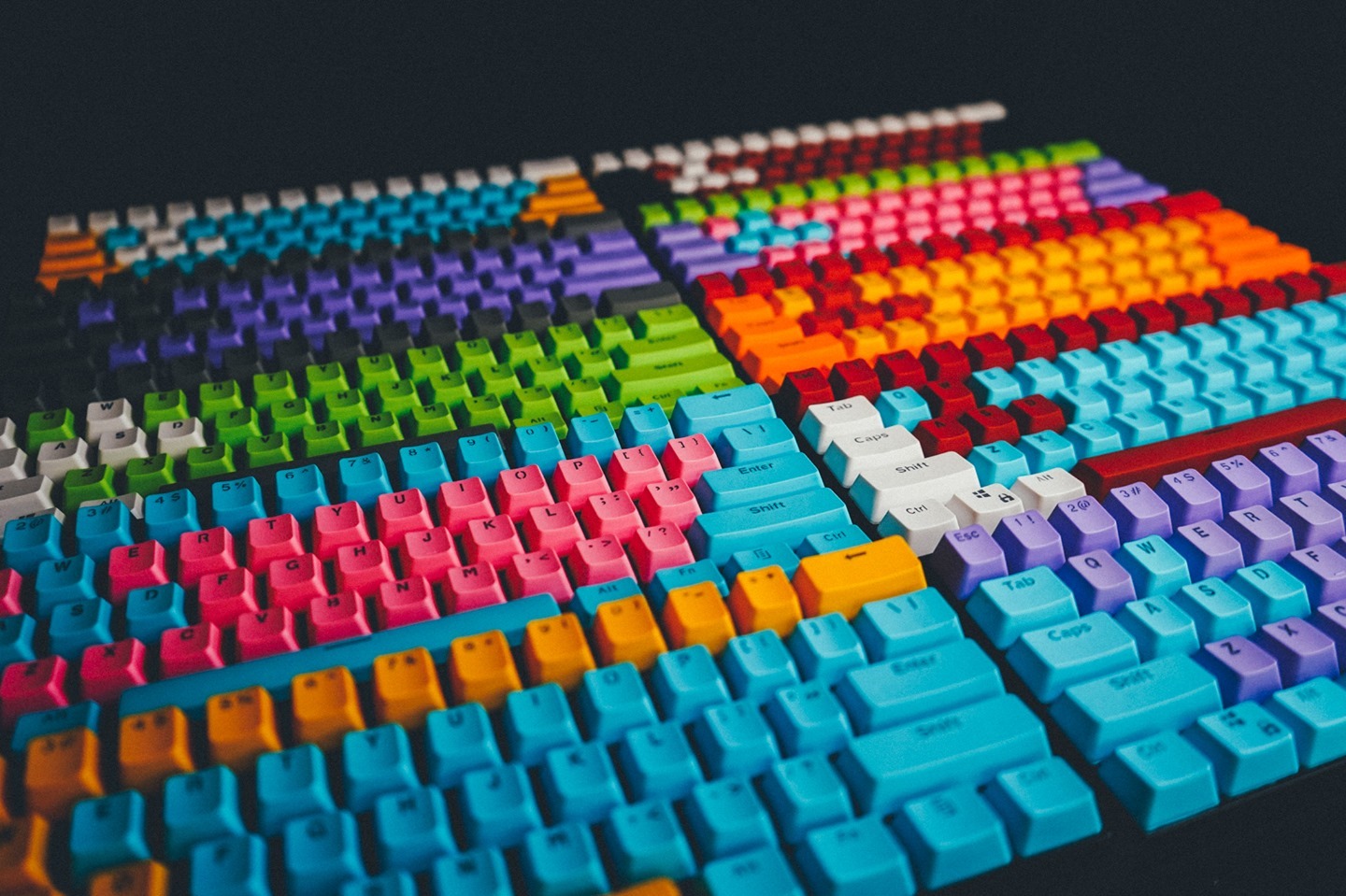 Alt customs Facebook ad: Custom Keyboards, Mousepads, Keycaps and NEW Wall Art!