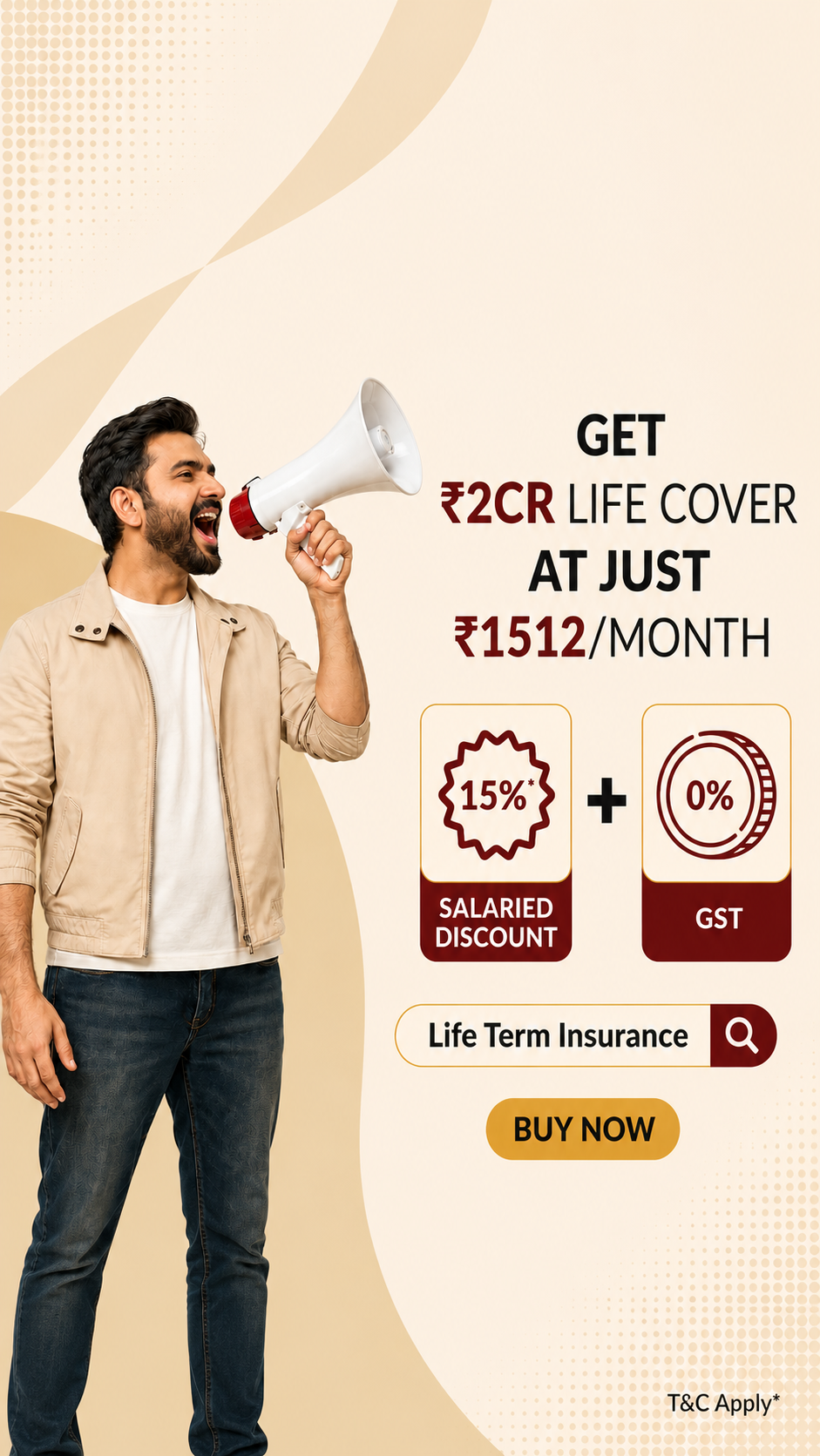 Best Term Insurance  Facebook ad