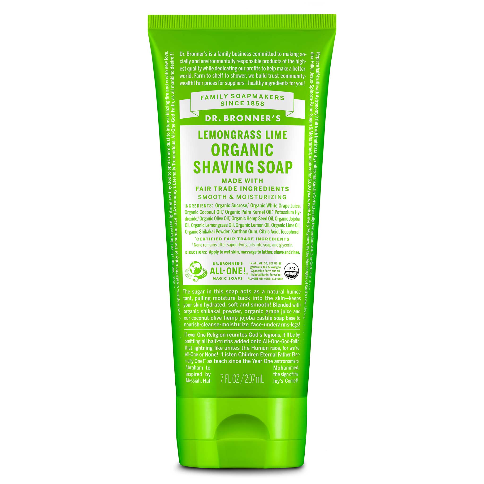 Dr. Bronner's Facebook ad