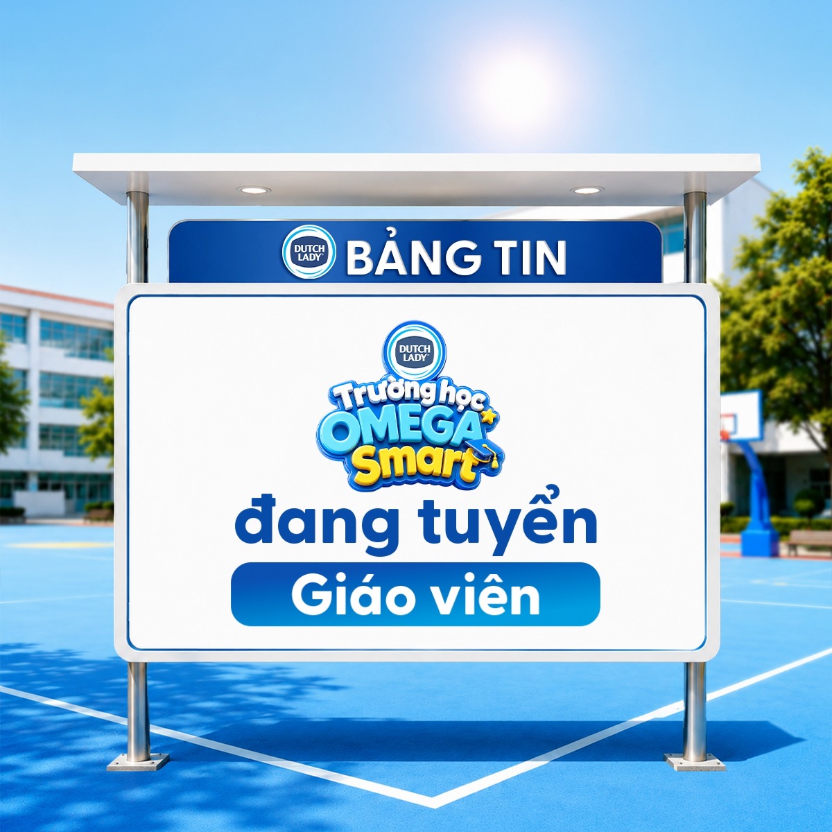 Dutch Lady Vietnam Facebook ad: Một ngôi trường đặc biệt mang tên Dutch…