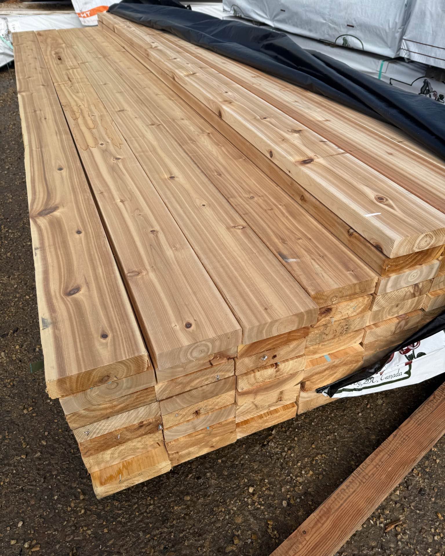Zach Kingma Facebook ad: CEDAR SUPERSTORE, 2x6 CEDAR LUMBER