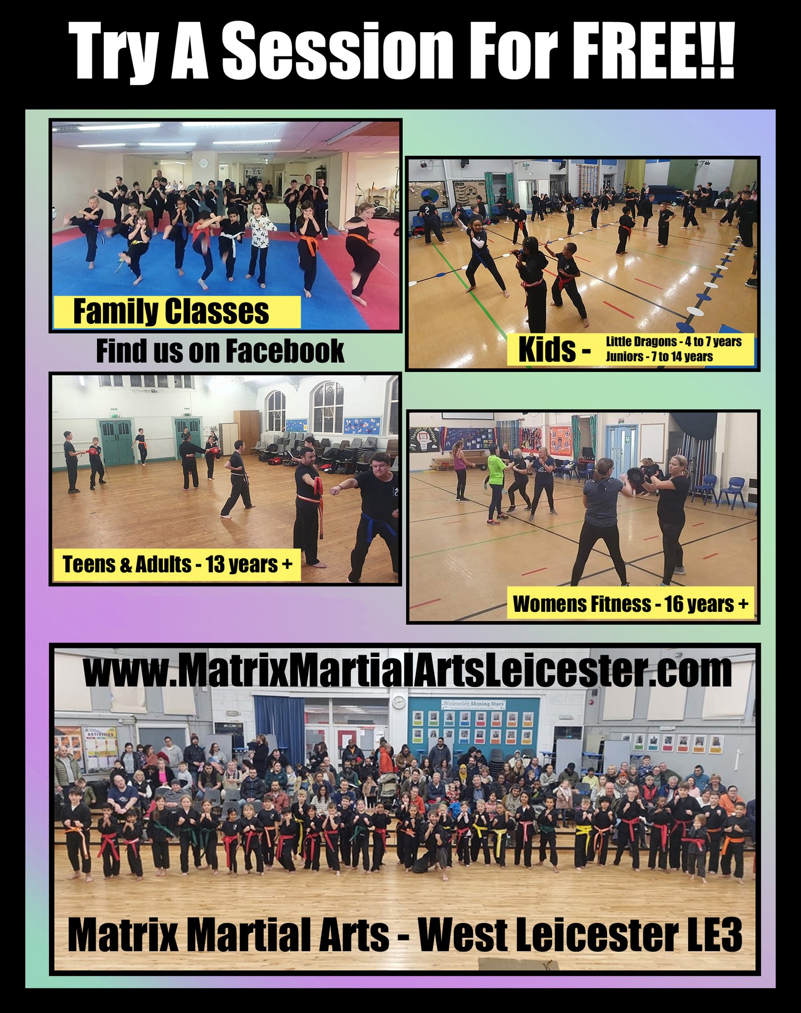 Matrix Martial Arts & Fitness LE3 Leicester Facebook ad: Welcome to Matrix Martial Arts Leicester - Matrix Martial…