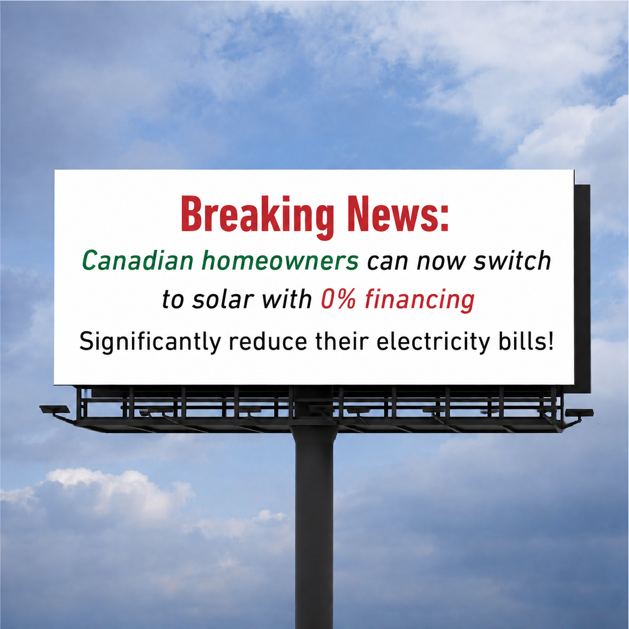 Electricity Council of Canada Facebook ad