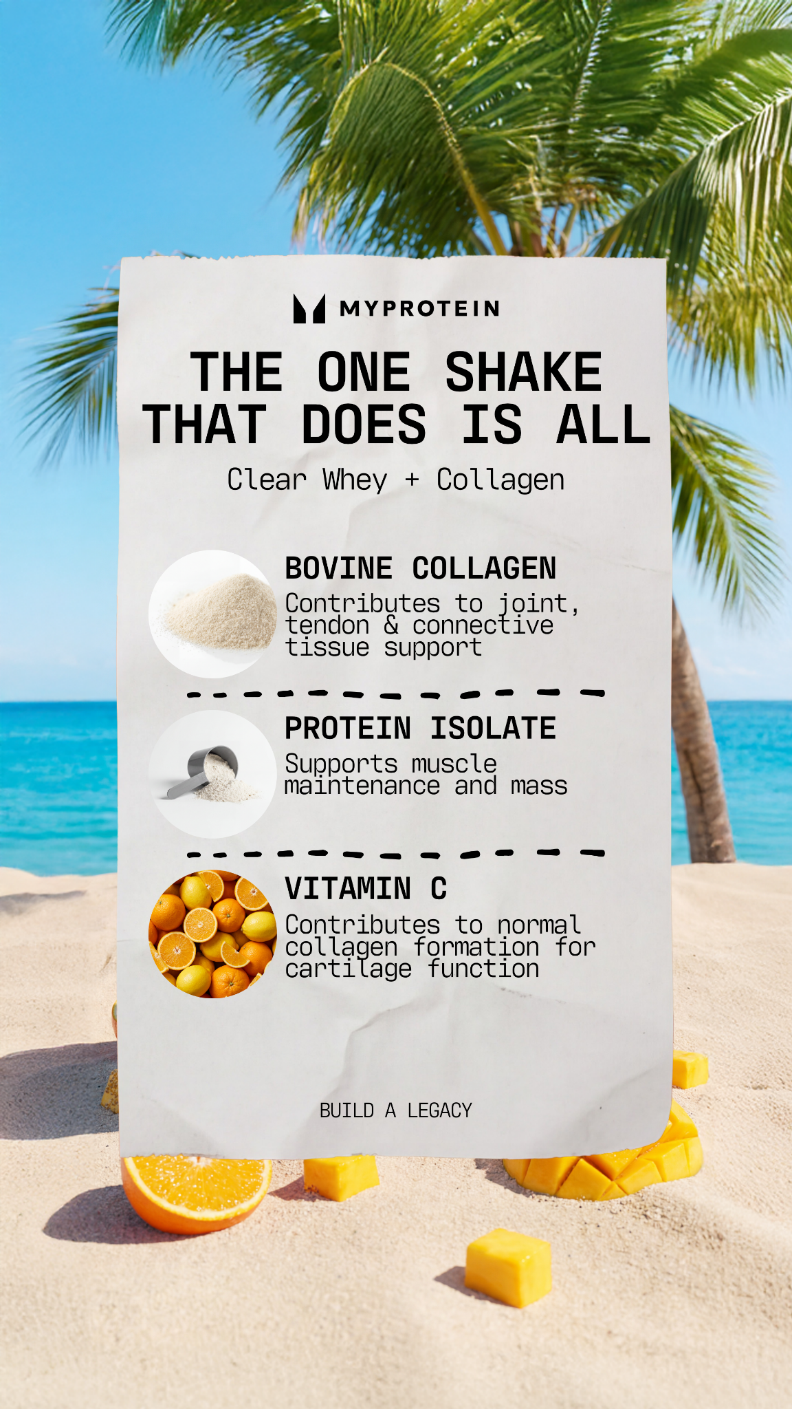 Myprotein Facebook ad