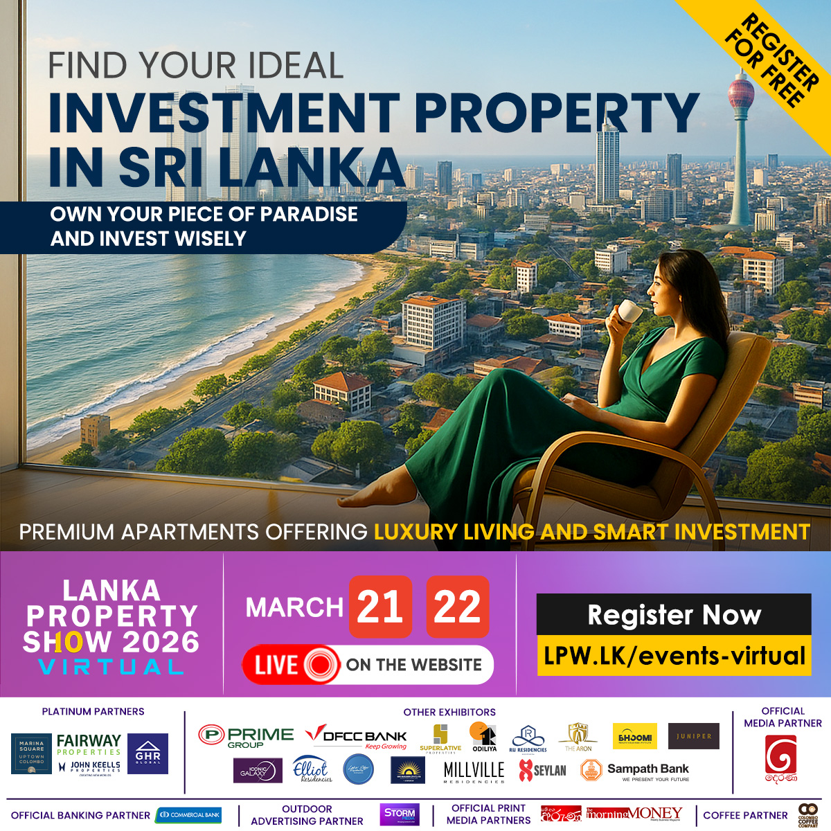 Lanka Property Web Facebook ad