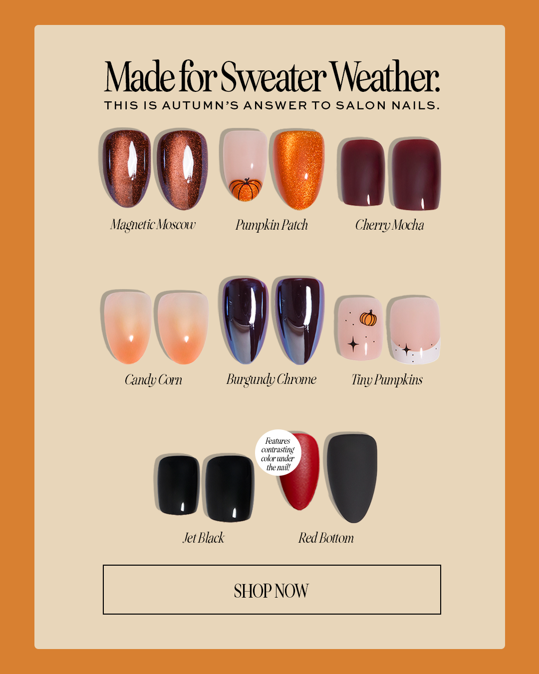 Glamnetic Facebook ad