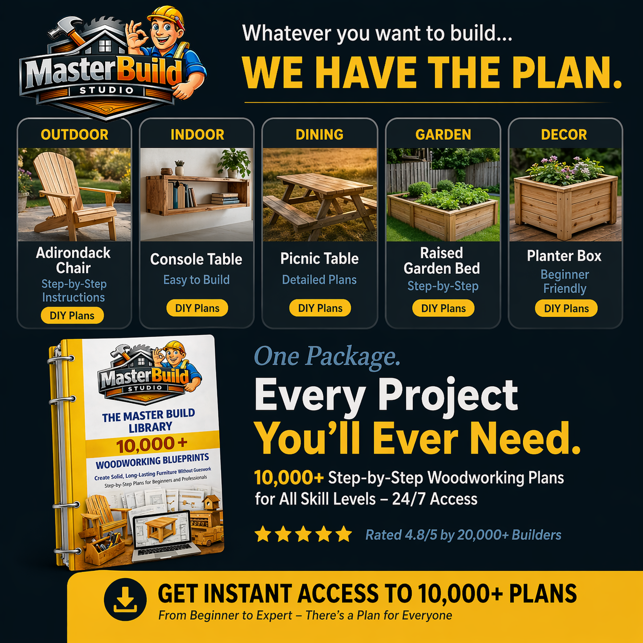 Master Build Studio Facebook ad: Stop Guessing. Start Building Like A Pro.