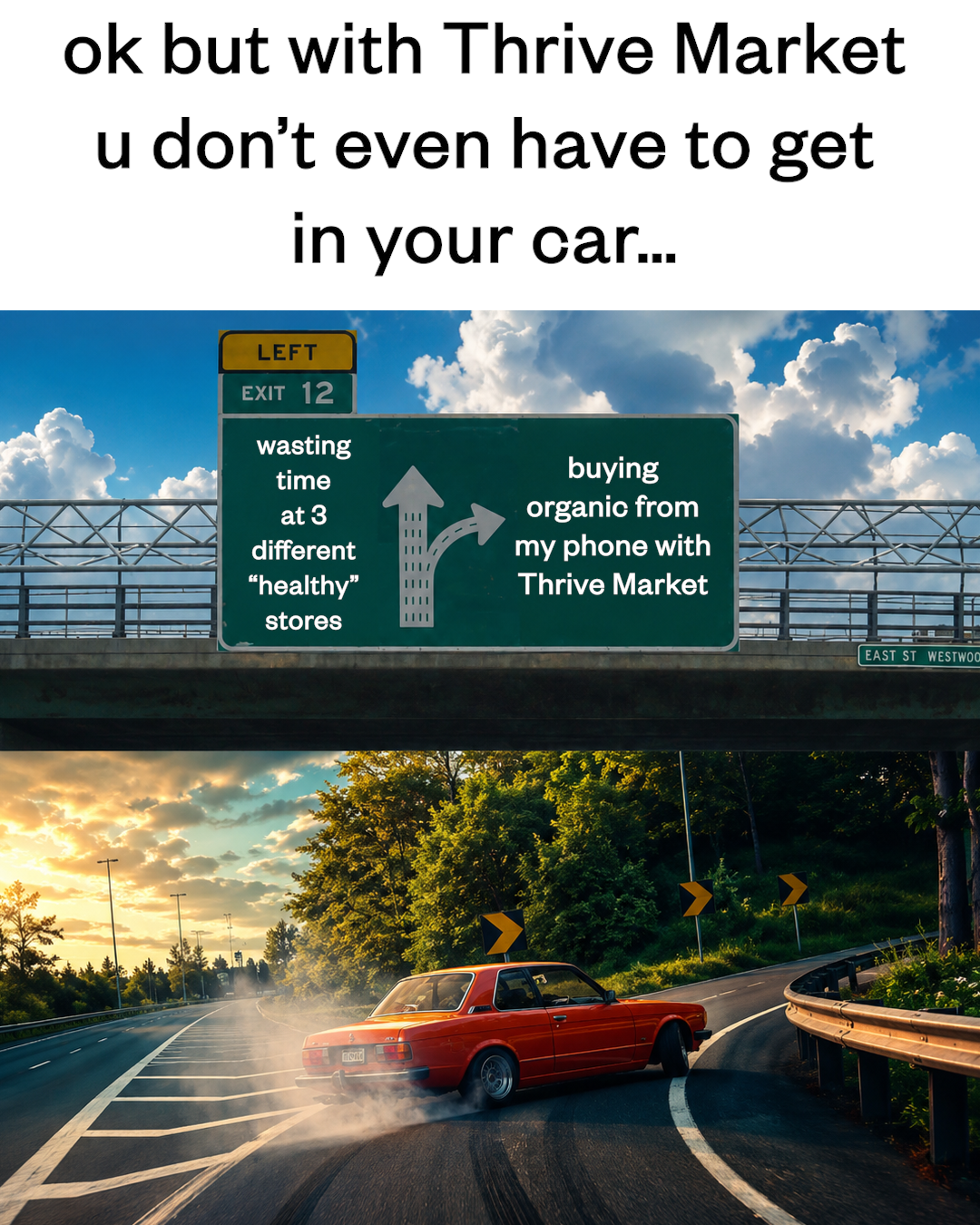 Thrive Market Facebook ad