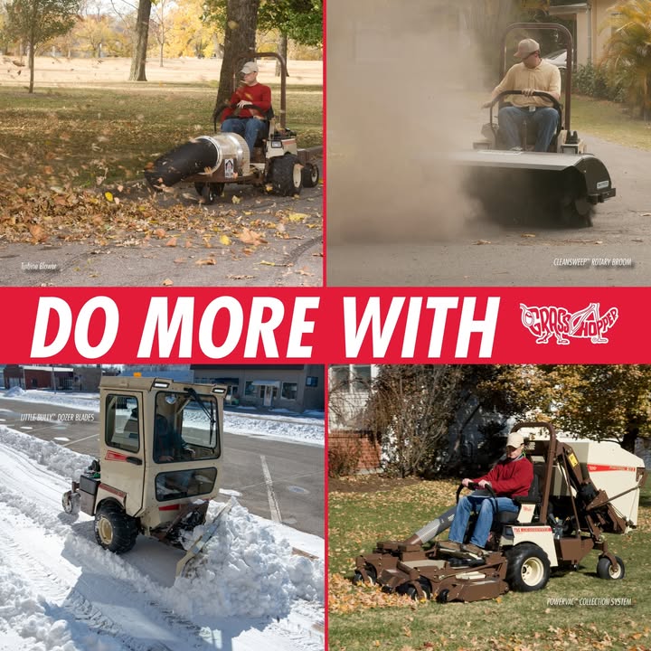 M&D Enterprises & Lawnmower Shops Woodward Facebook ad: GrassHopper Mowers | M&D Enterprises & Lawnmower Shops