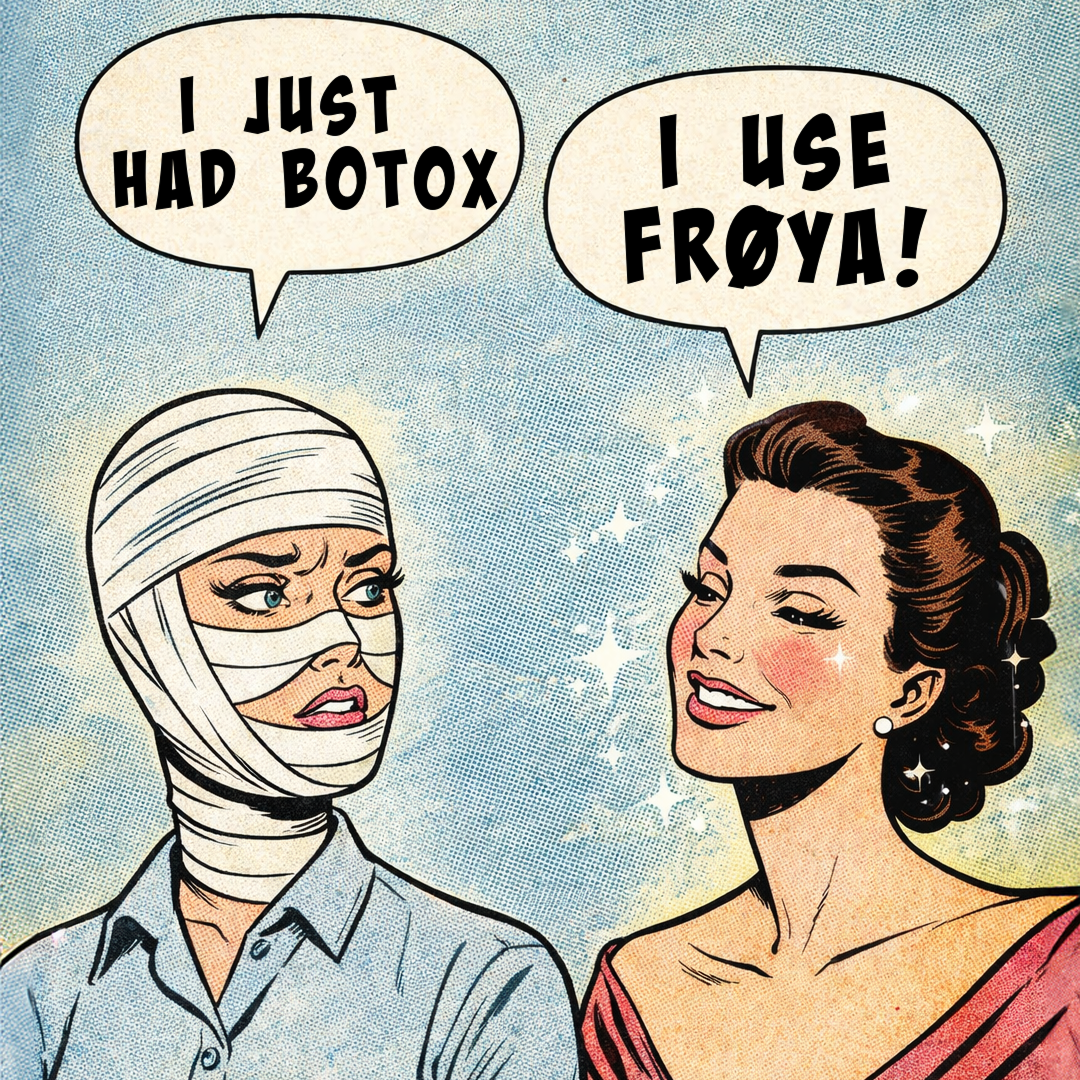 Frøya Organics Facebook ad