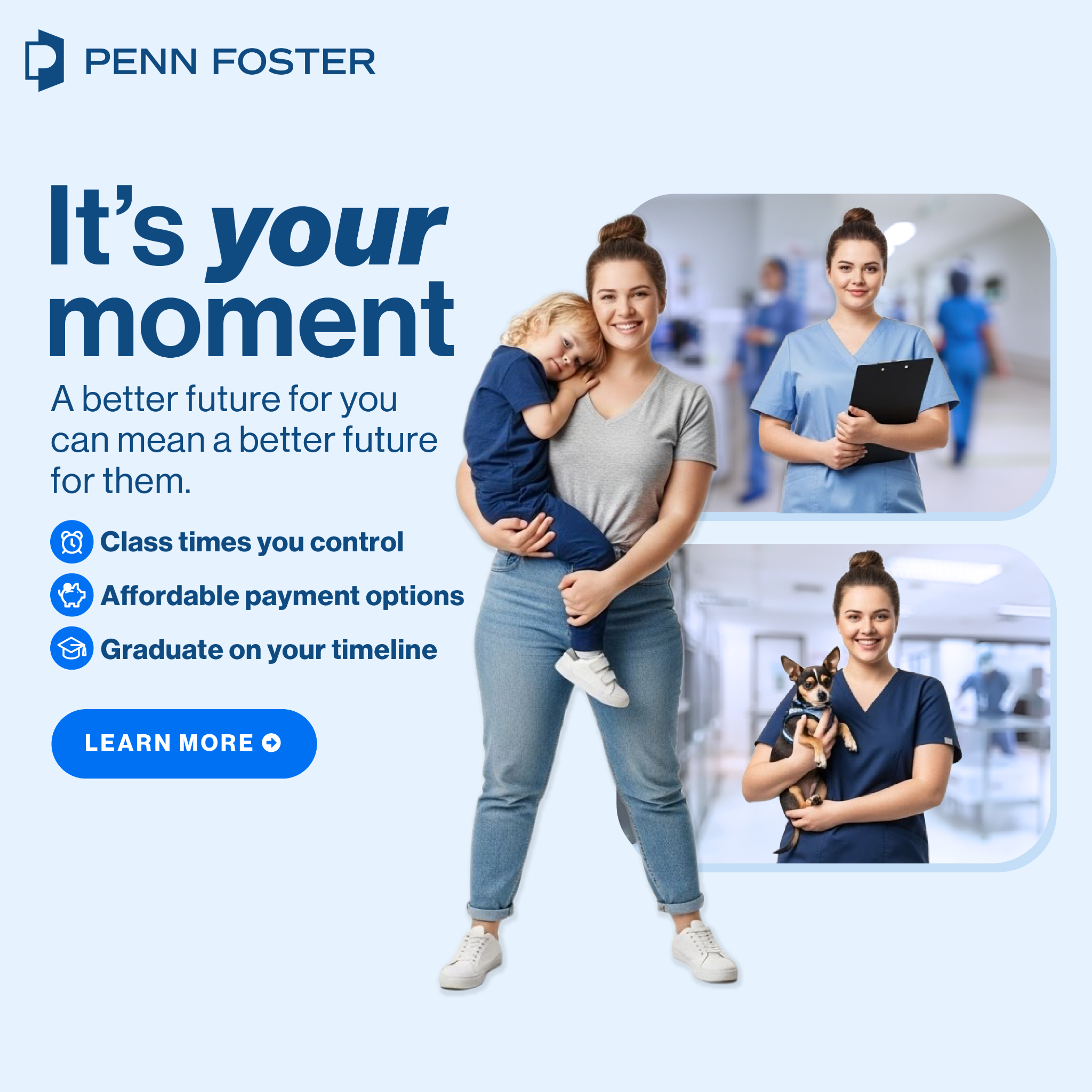 Penn Foster Facebook ad