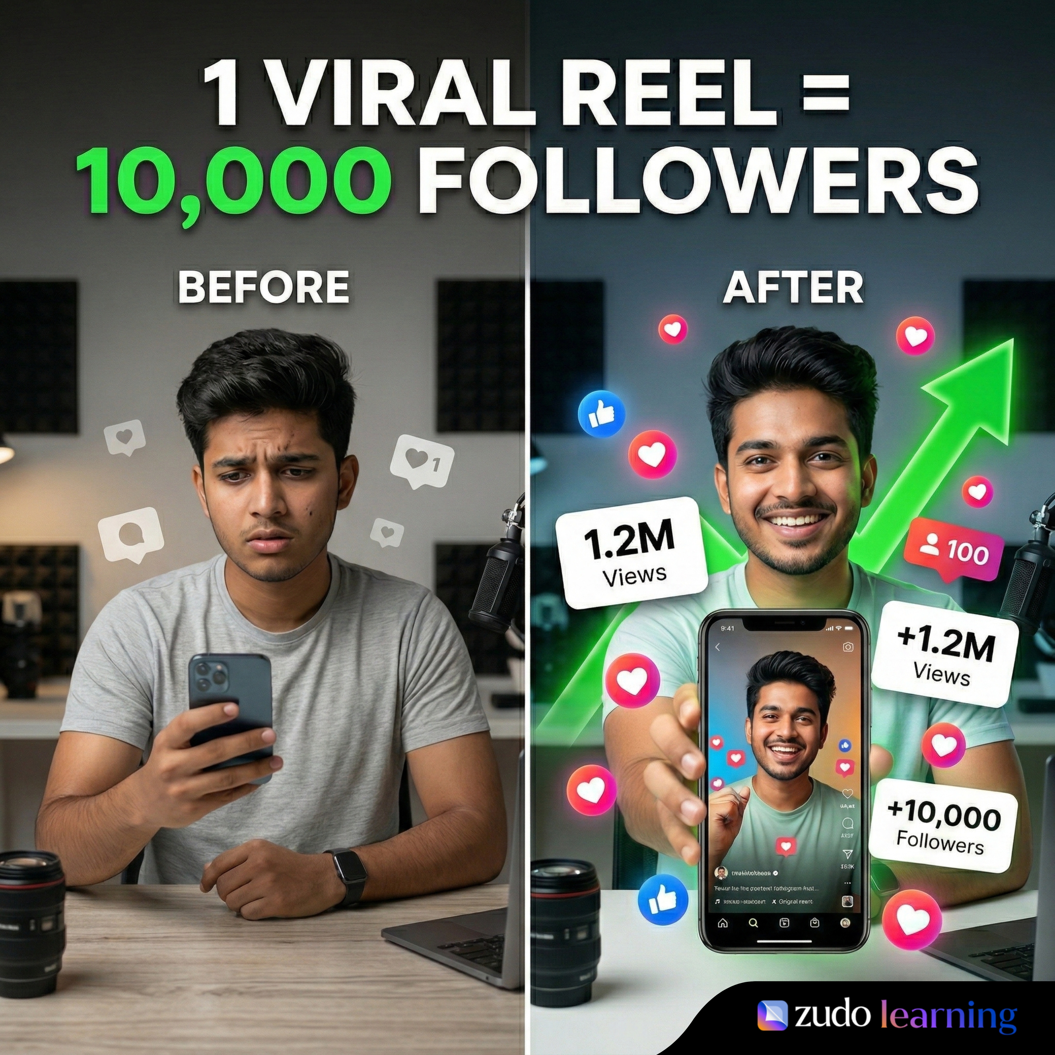 Social Media Growth Facebook ad