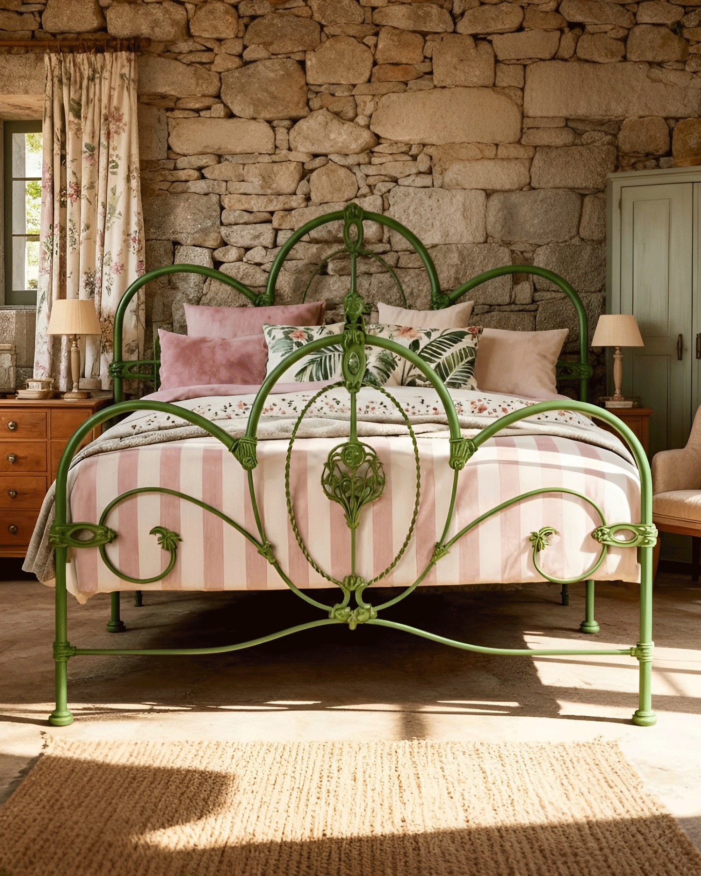 The Original Bed Co India Facebook ad: Old-soul curves. Fresh morning mood.