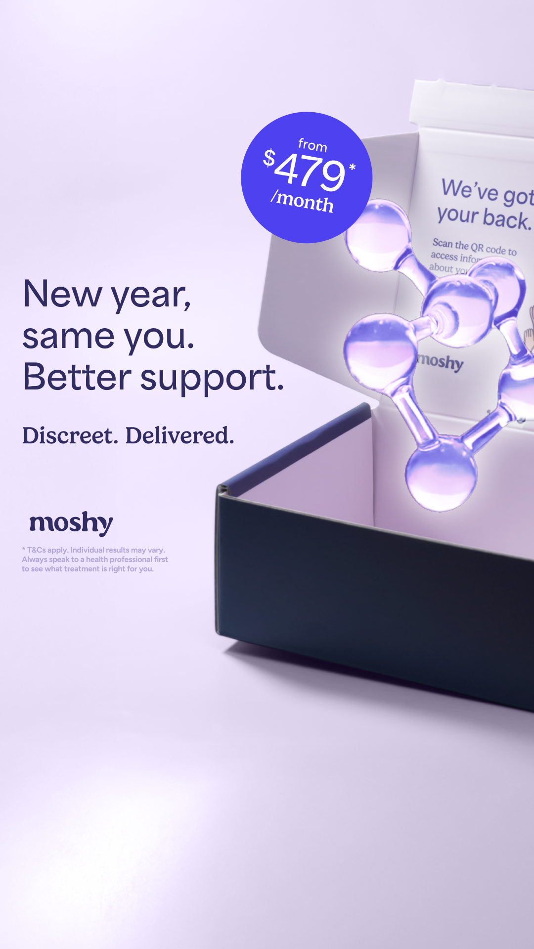 Moshy NZ Facebook ad